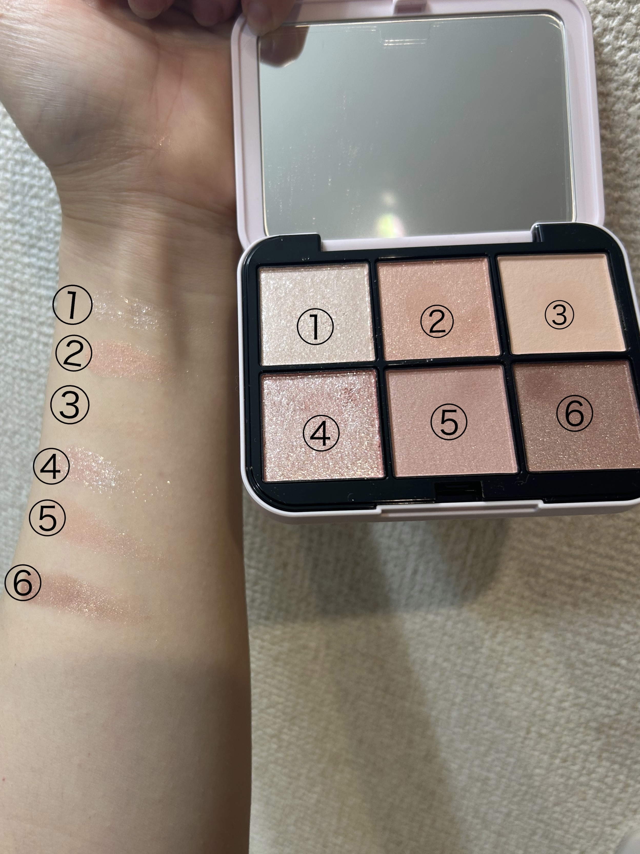 アイデザイナー n/SNIDEL BEAUTY/アイシャドウパレットを使ったクチコミ（3枚目）