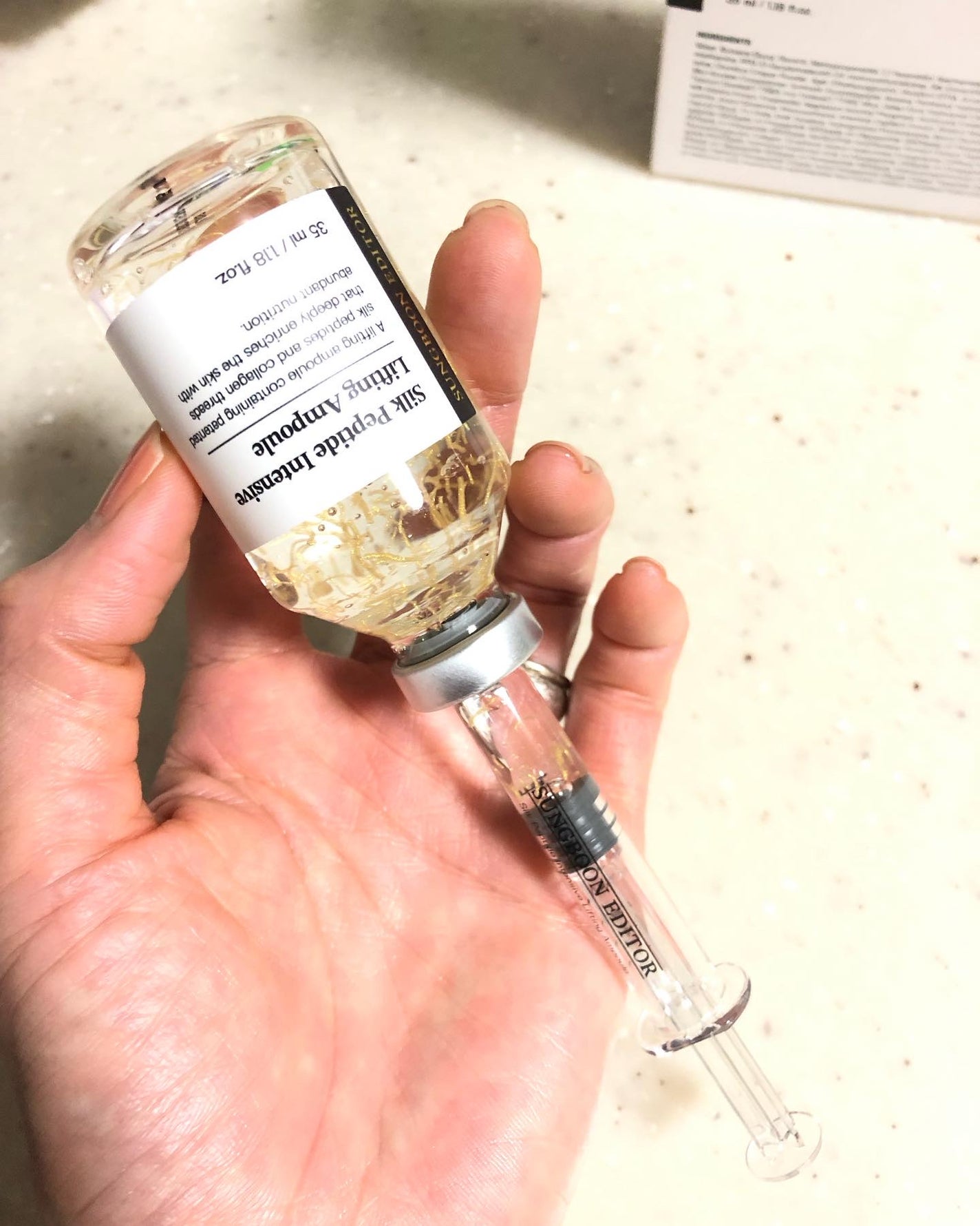 シルクペプチドインテンシブリフティングアンプル/SUNGBOON EDITOR(成分エディター)/美容液を使ったクチコミ(3枚目)