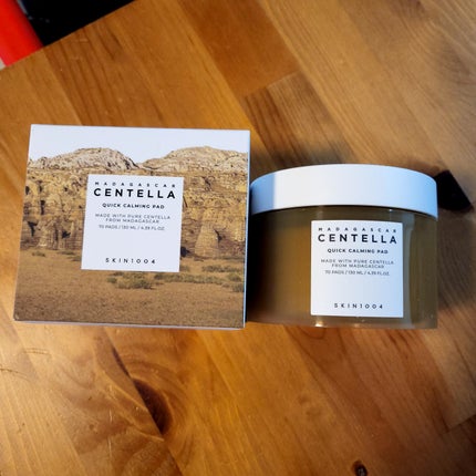 センテラ クイックカーミングパッド/SKIN1004/トナーパッドを使ったクチコミ(1枚目)