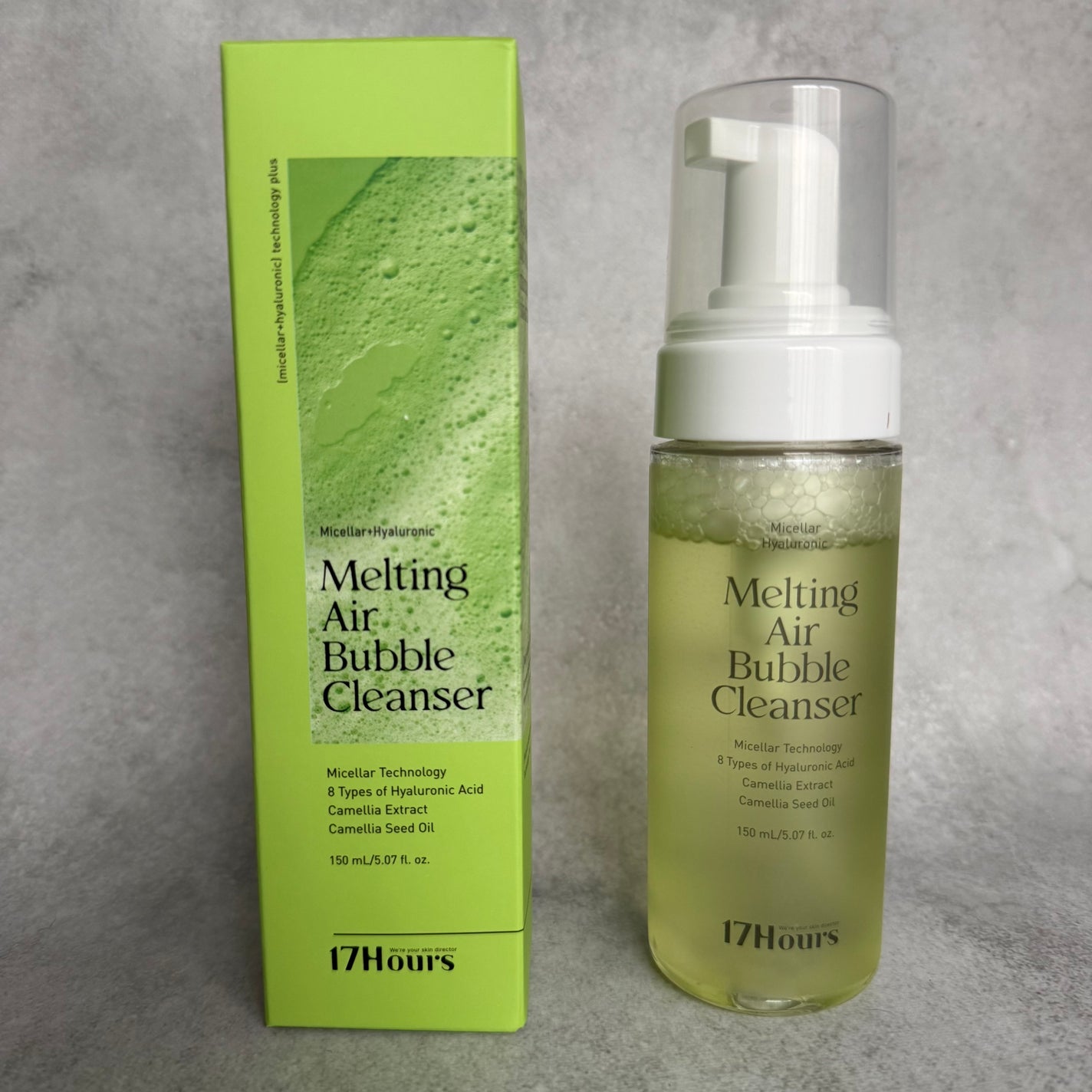 メルティングエアバブルクレンザー/17Hours/その他洗顔料を使ったクチコミ(1枚目)