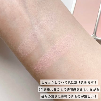 デュアルチーク/2aN/パウダーチークを使ったクチコミ(4枚目)