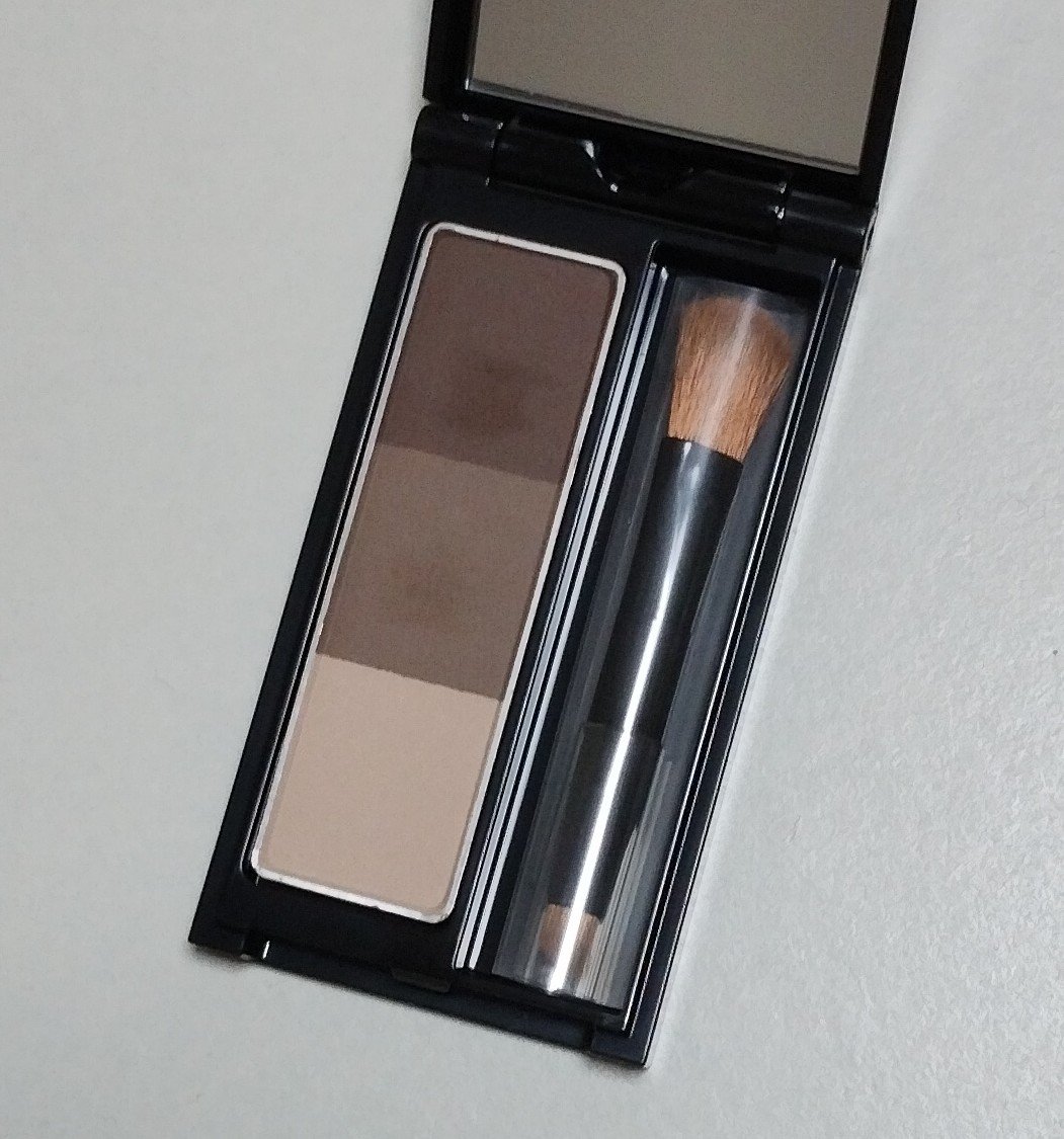 ケイト デザイニングアイブロウ3D EX-13 グレージュブラウン系(本体)/KATE/パウダーアイブロウを使ったクチコミ（1枚目）