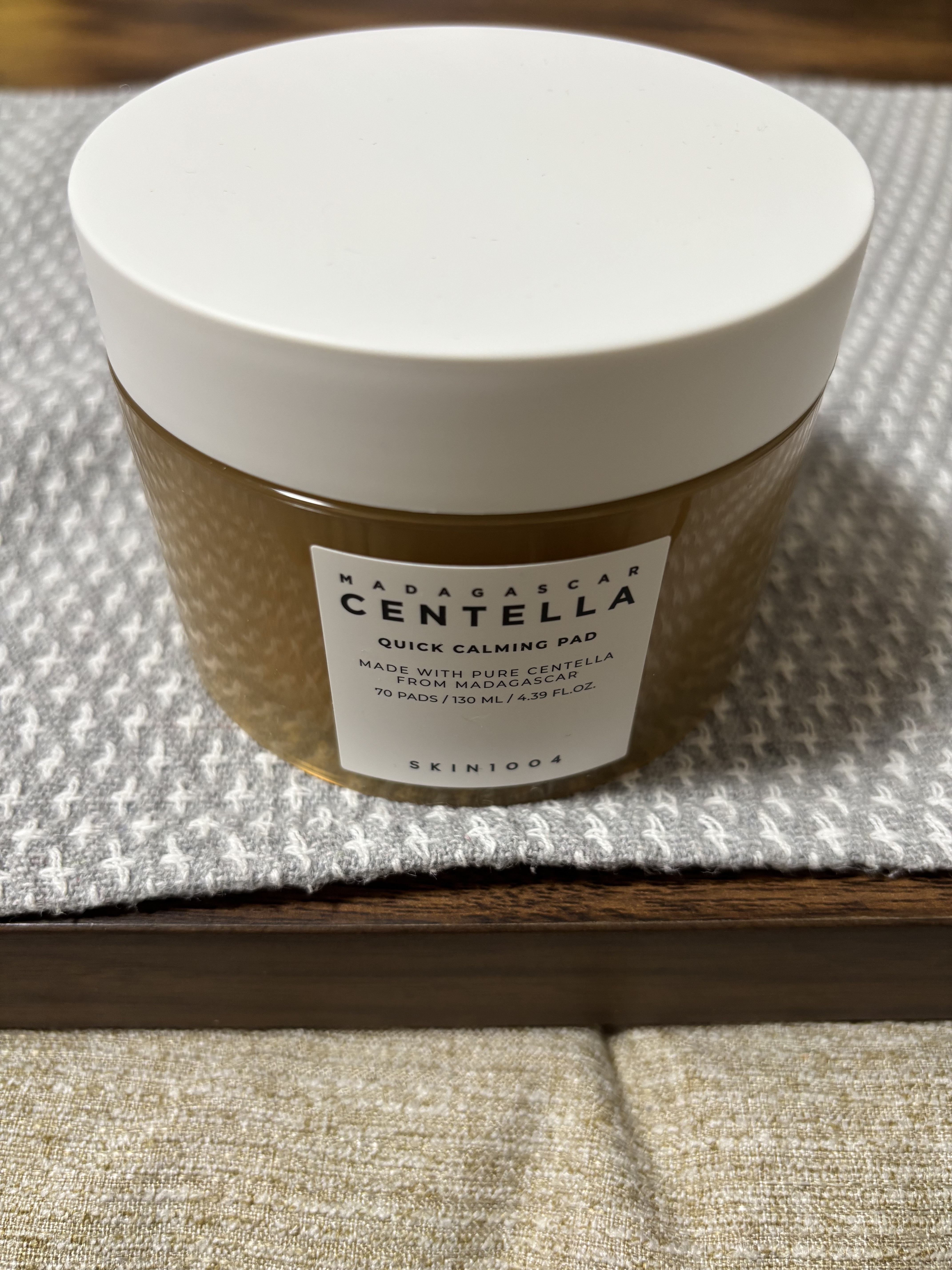 センテラ クイックカーミングパッド/SKIN1004/トナーパッドを使ったクチコミ（1枚目）
