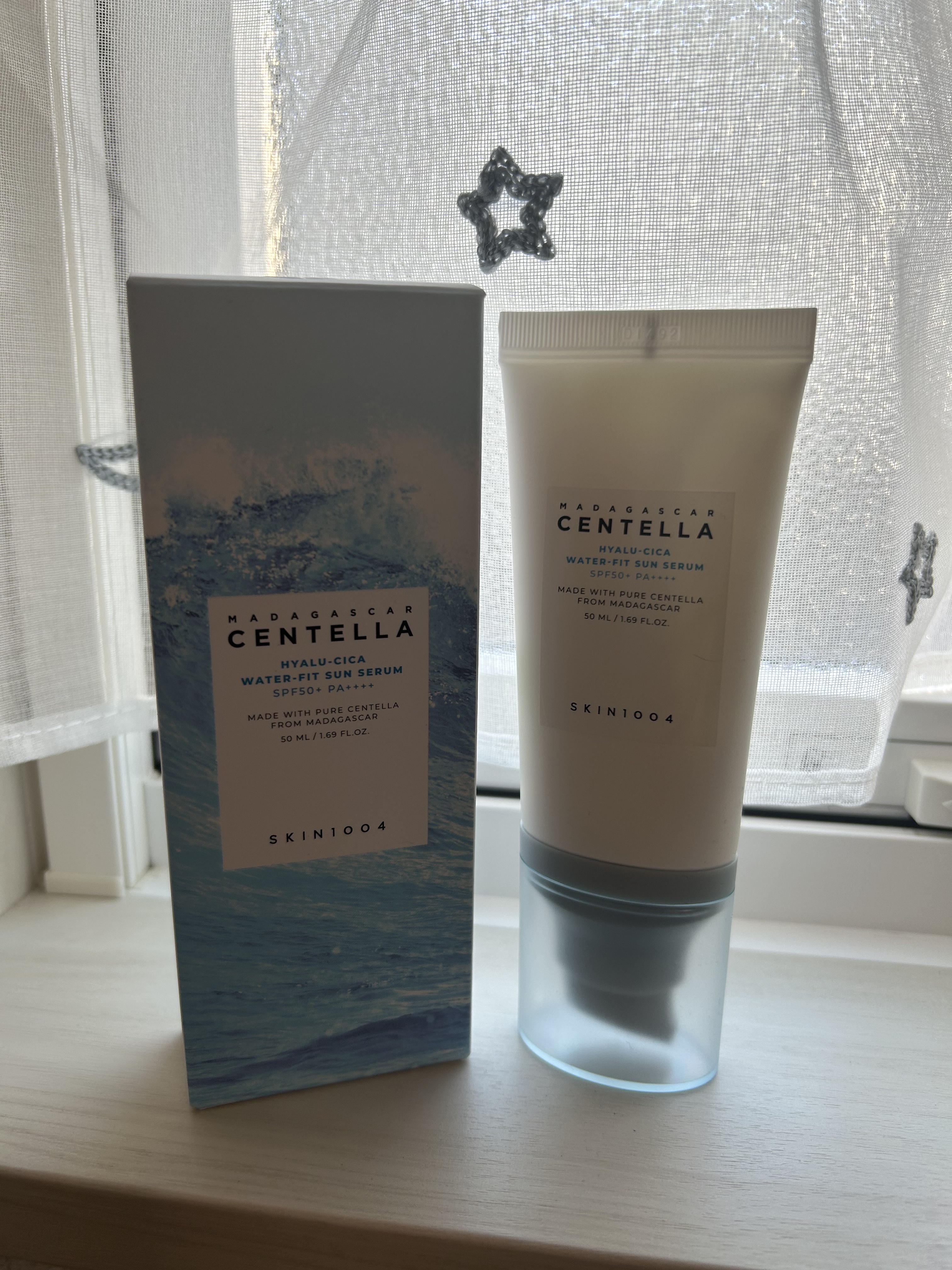 ヒアルーシカ ウォーターフィット サンセラム/SKIN1004/日焼け止めローションを使ったクチコミ（1枚目）