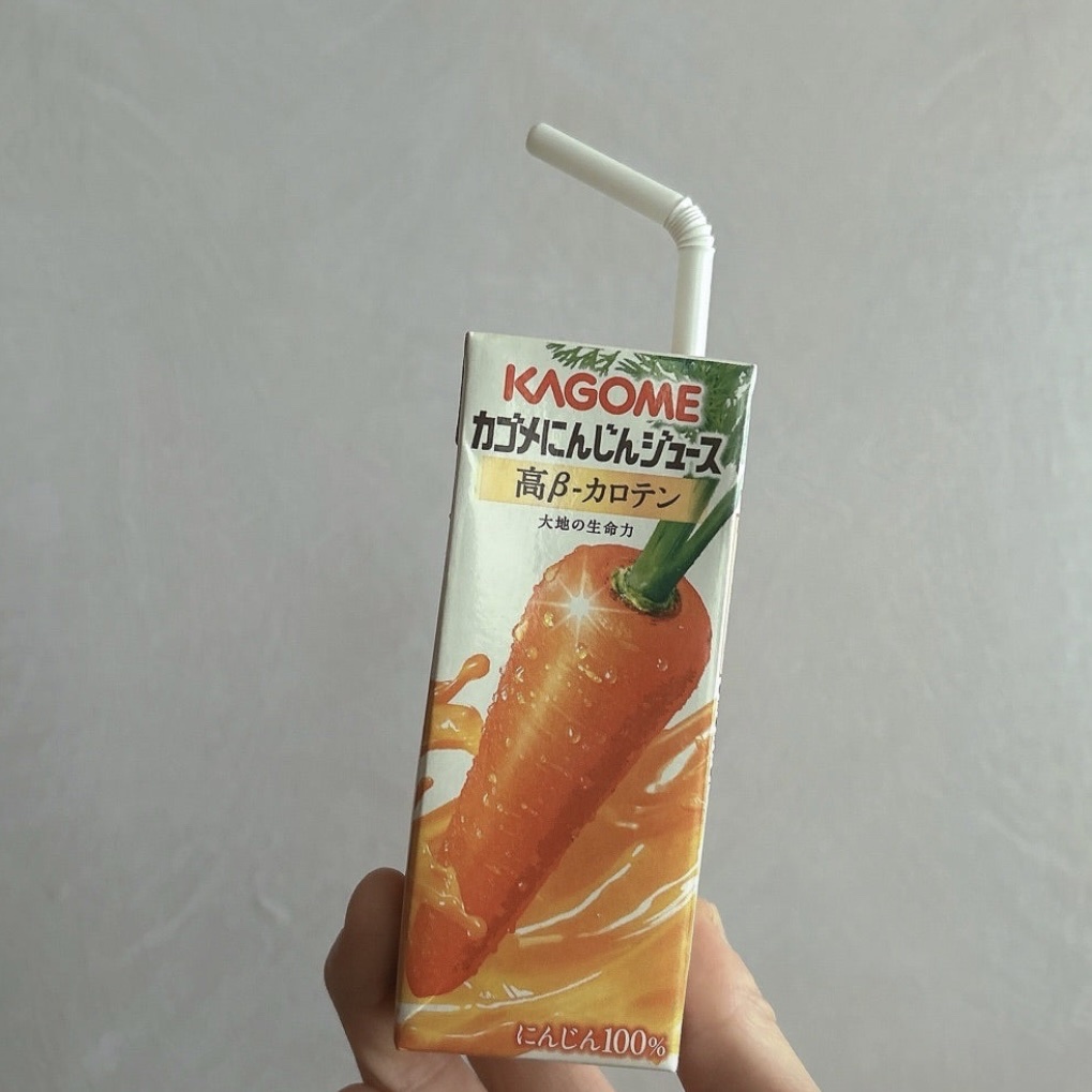 カゴメ にんじんジュース 高β－カロテン/カゴメ/野菜ジュースを使ったクチコミ（2枚目）