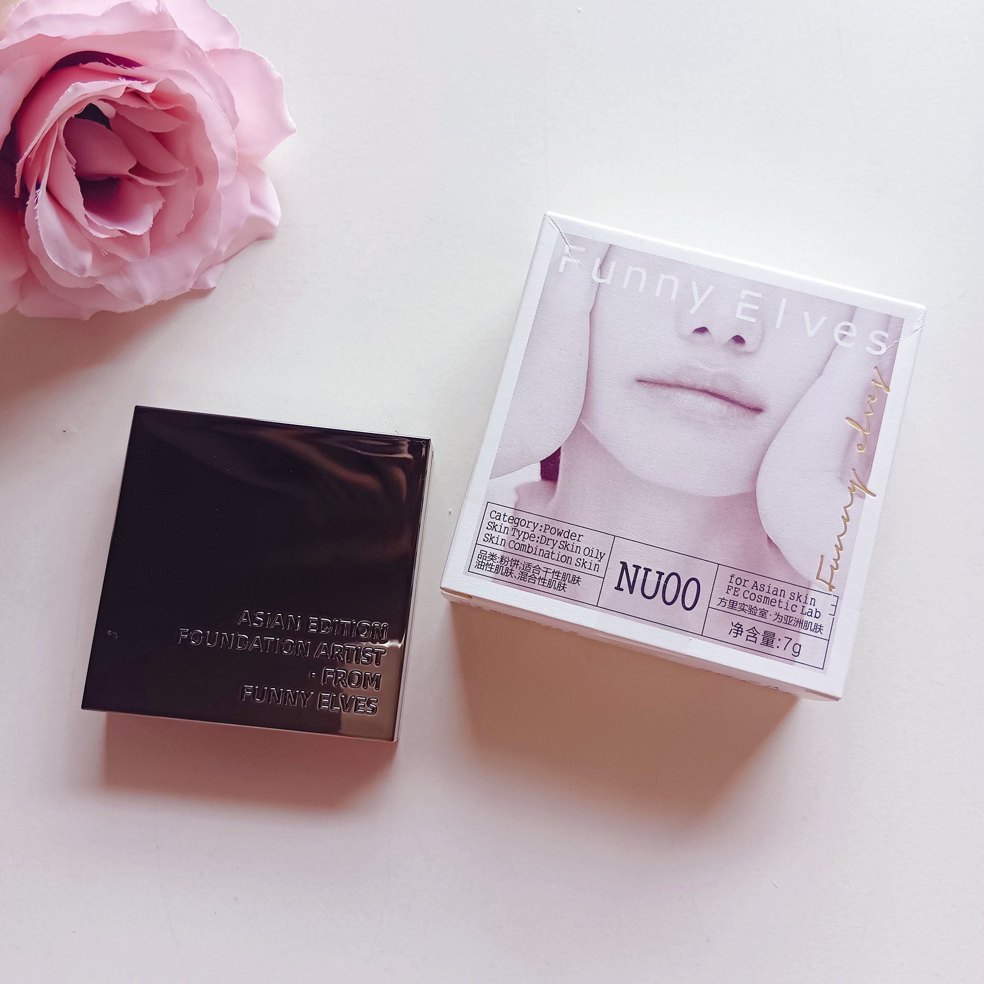 ソフトマットプレストパウダー/FUNNY ELVES方里/プレストパウダーを使ったクチコミ（2枚目）