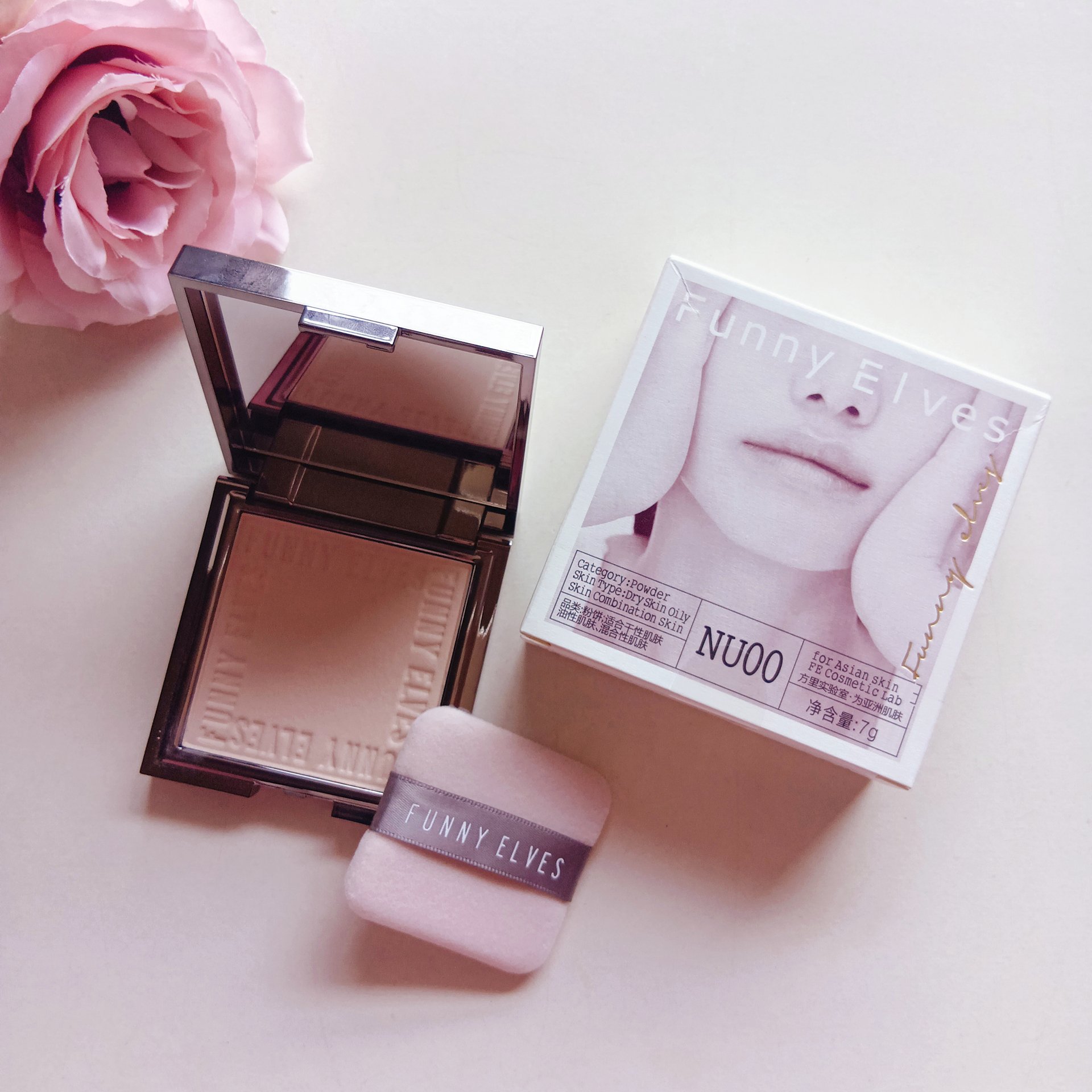 ソフトマットプレストパウダー/FUNNY ELVES方里/プレストパウダーを使ったクチコミ（1枚目）