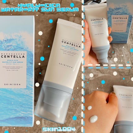 ヒアルーシカ ウォーターフィット サンセラム/SKIN1004/日焼け止めローションを使ったクチコミ(1枚目)