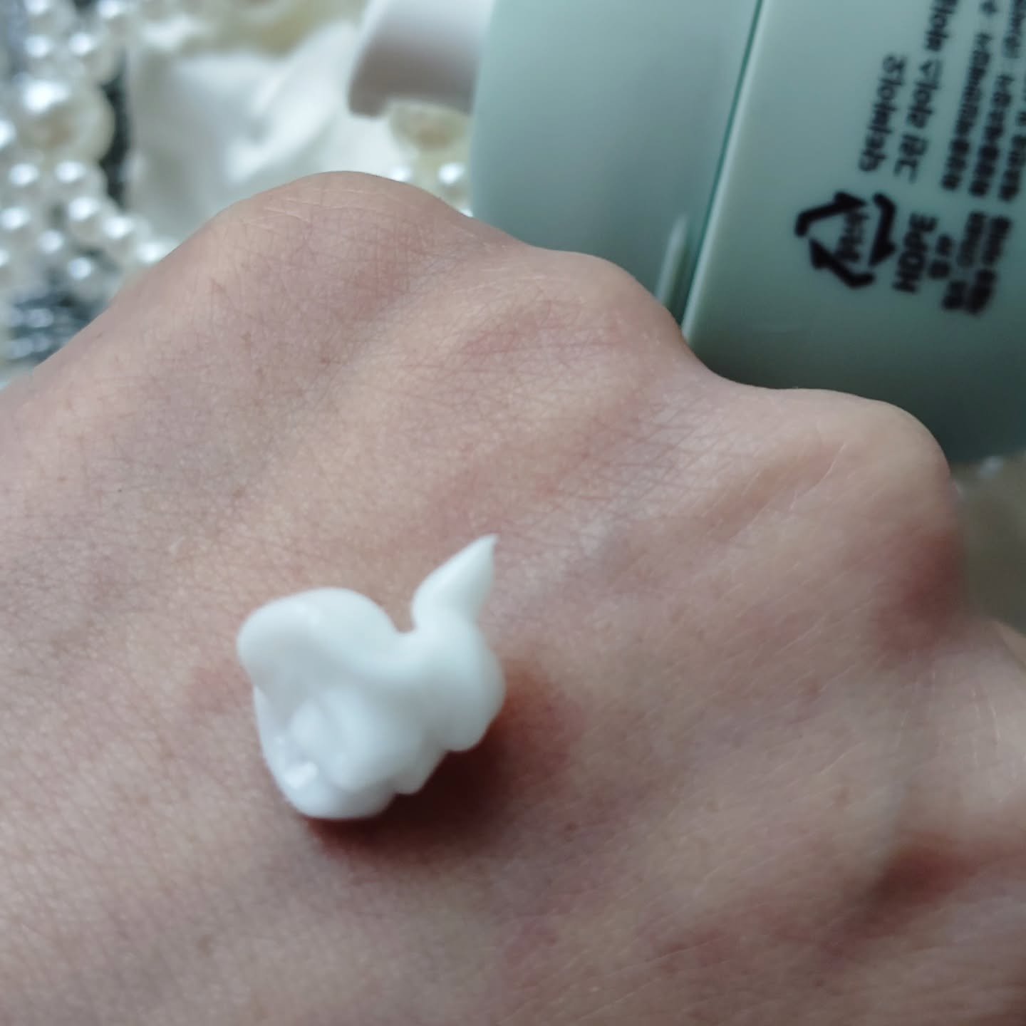 緑米ライスバイオーム™トーンアップ弾力クリーム/Dr.Bio/フェイスクリームを使ったクチコミ（3枚目）