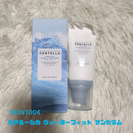 ヒアルーシカ ウォーターフィット サンセラム/SKIN1004/日焼け止めローションを使ったクチコミ(1枚目)