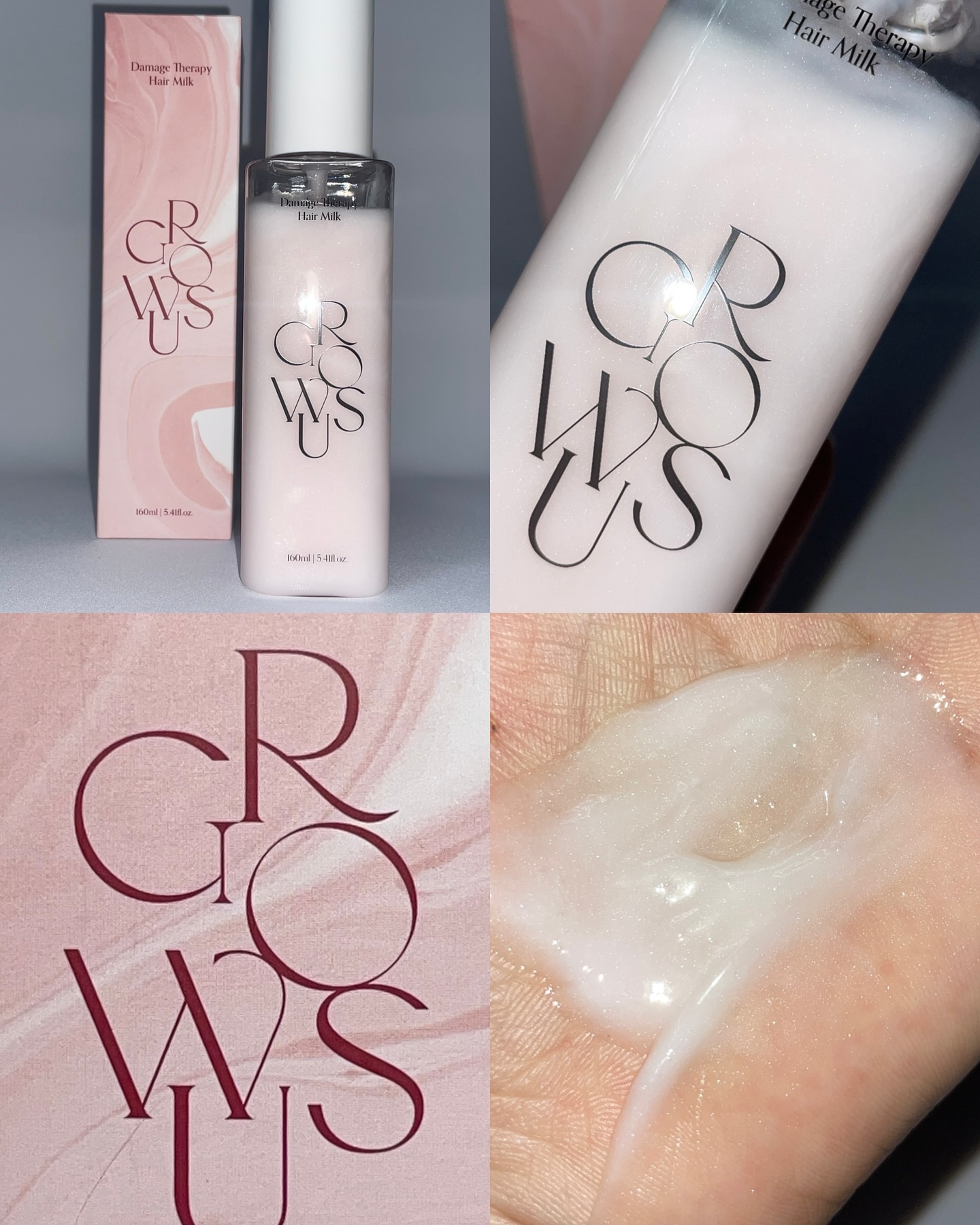 Damage Therapy Hair Milk/GROWUS/ヘアミルクを使ったクチコミ（1枚目）