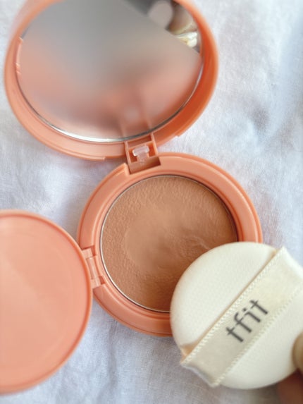 フラッフィーベルベットクッションチーク /TFIT/ジェル・クリームチークを使ったクチコミ(3枚目)