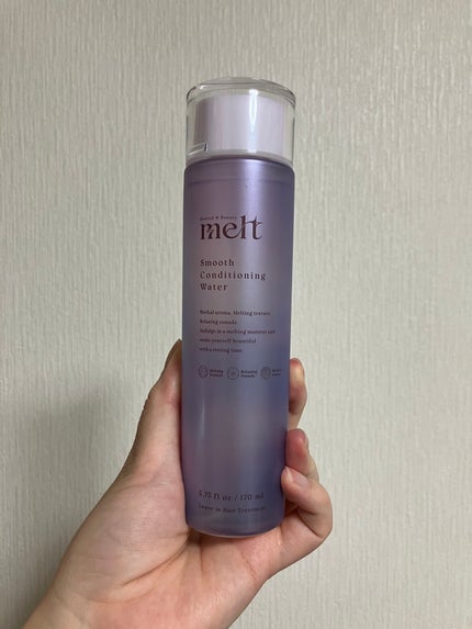 スムース コンディショニング ウォーター/melt/アウトバストリートメントを使ったクチコミ(2枚目)