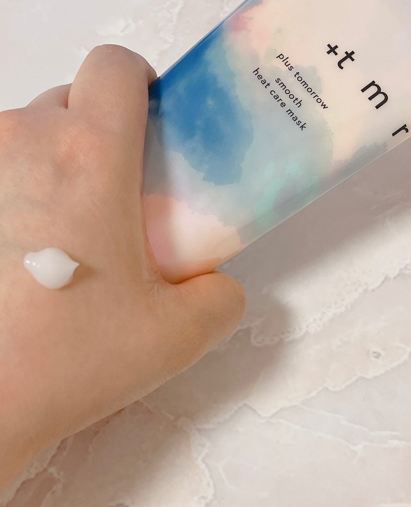 スムース ヒートケアマスク/＋ｔｍｒ/ヘアマスク・ヘアパックを使ったクチコミ（3枚目）