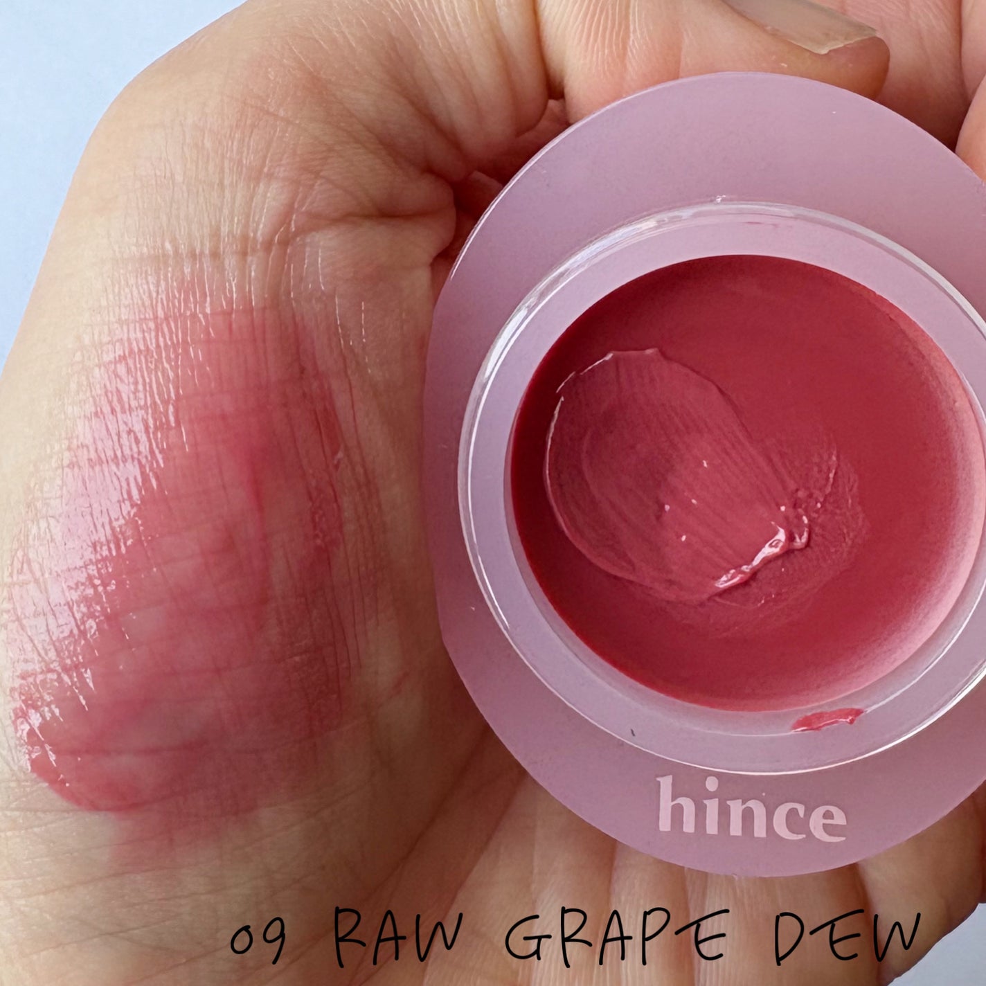ロウグロウデューイーボール/hince/リップバームを使ったクチコミ(4枚目)