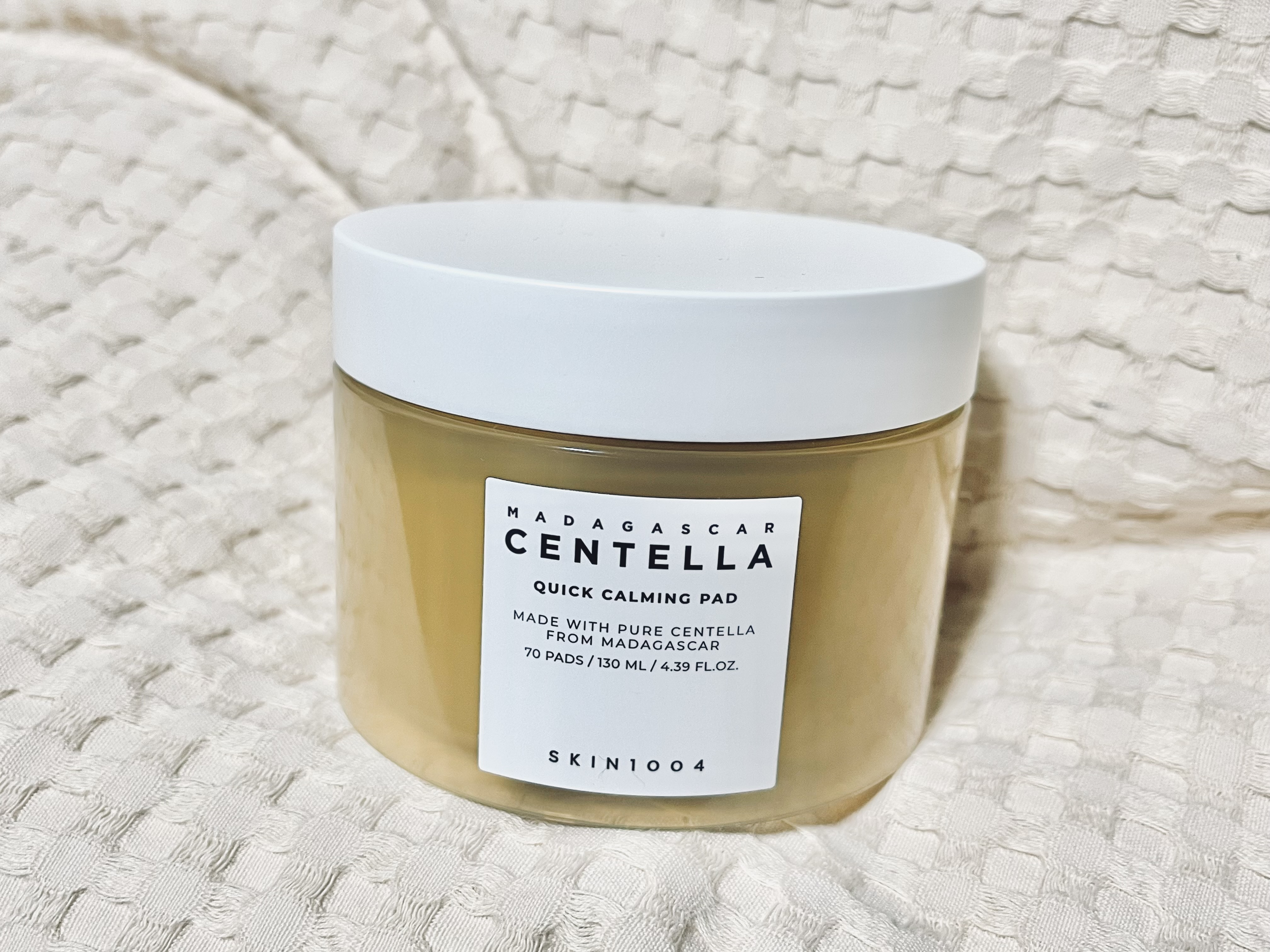 センテラ クイックカーミングパッド/SKIN1004/トナーパッドを使ったクチコミ（1枚目）