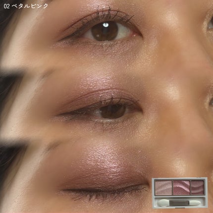 ライティングアップアイシャドウ/CEZANNE/アイシャドウを使ったクチコミ(5枚目)