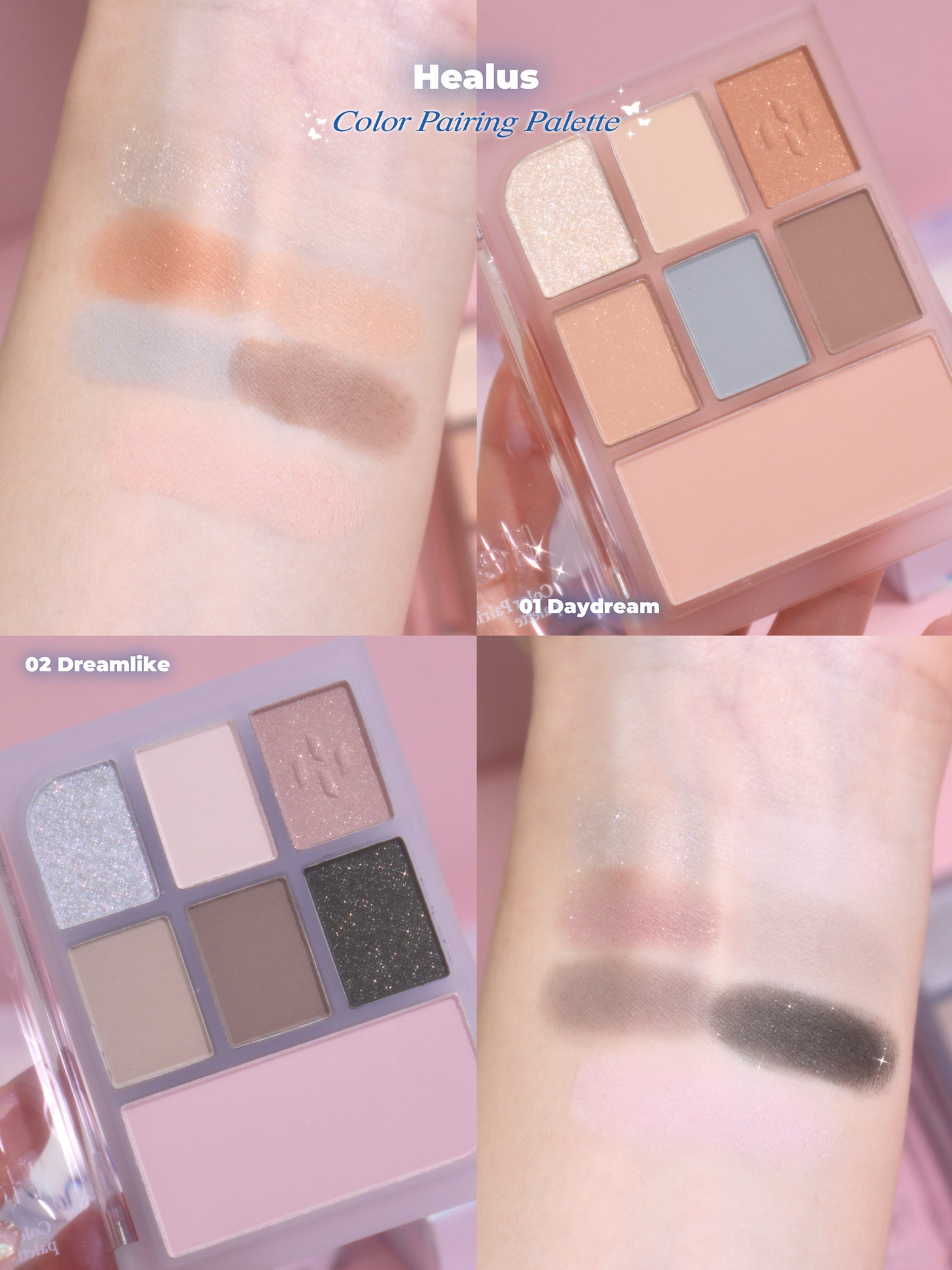 アイシャドウパレット/Healus/アイシャドウパレットを使ったクチコミ(3枚目)