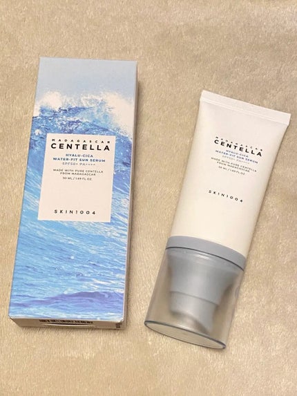 ヒアルーシカ ウォーターフィット サンセラム/SKIN1004/日焼け止めローションを使ったクチコミ(1枚目)