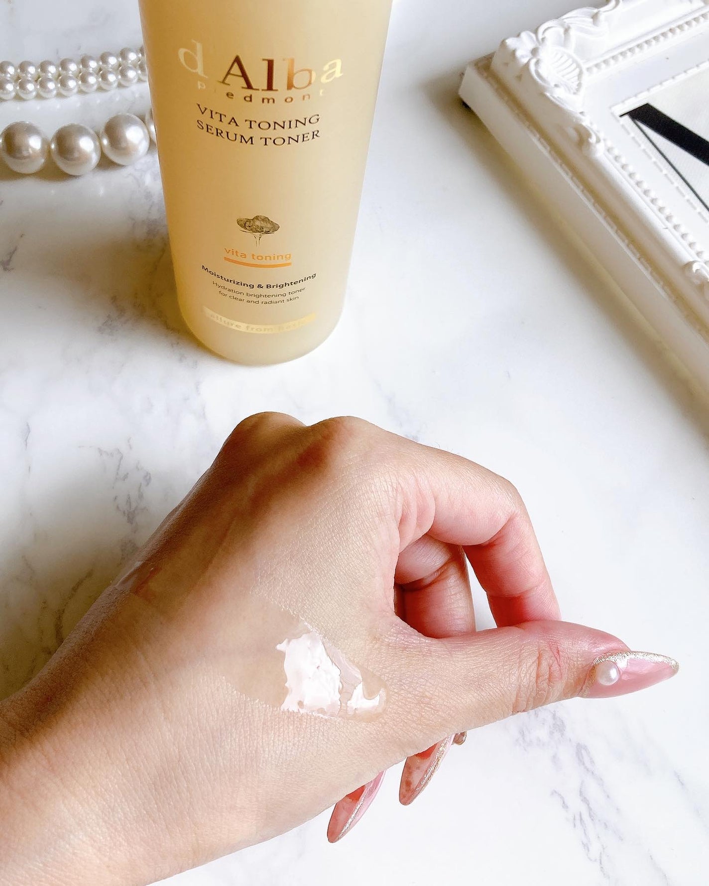 ビタトーニングセラムトナー/ダルバ/化粧水を使ったクチコミ(5枚目)