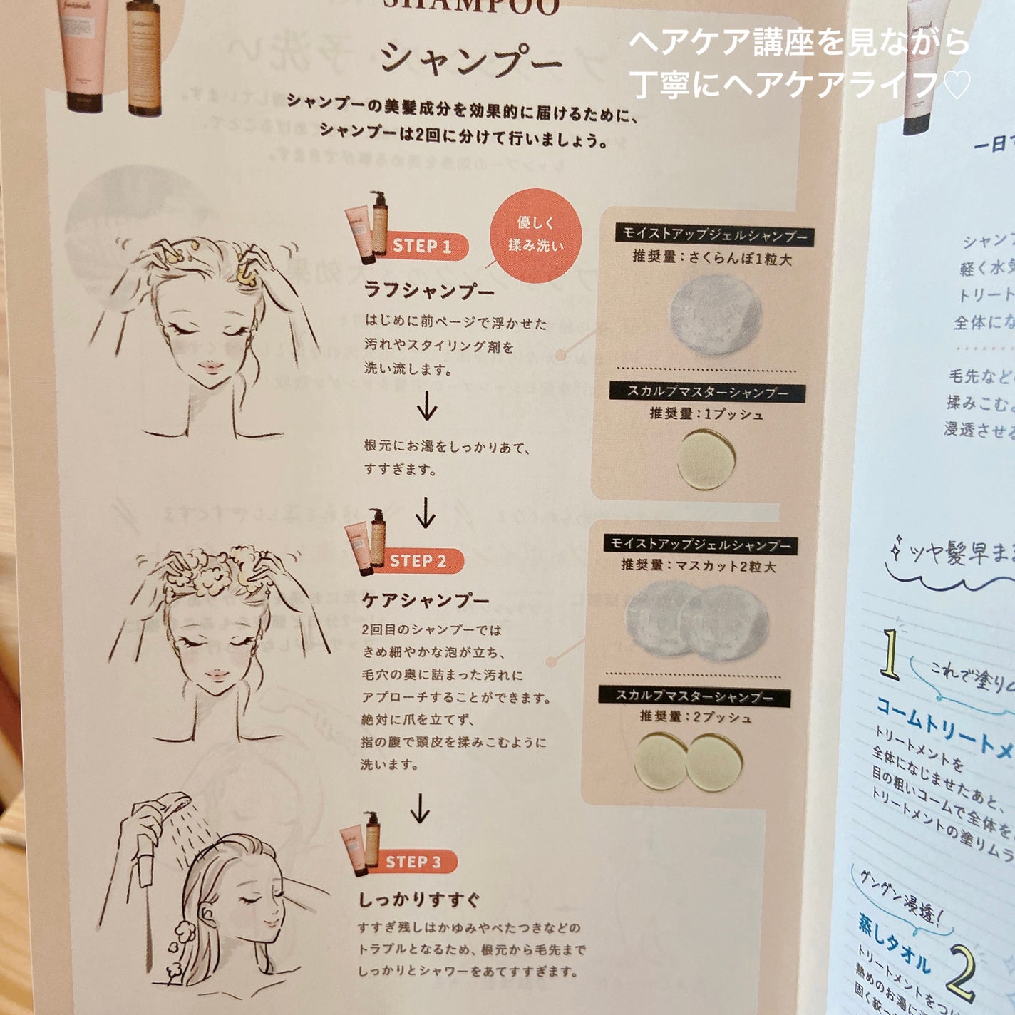 モイストアップ ジェル シャンプー/トリートメント/fuettarich (フエッタリッチ)/サロンシャンプーを使ったクチコミ(5枚目)