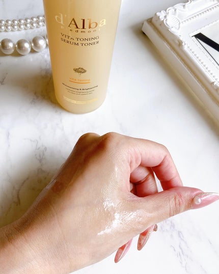 ビタトーニングセラムトナー/ダルバ/化粧水を使ったクチコミ(6枚目)