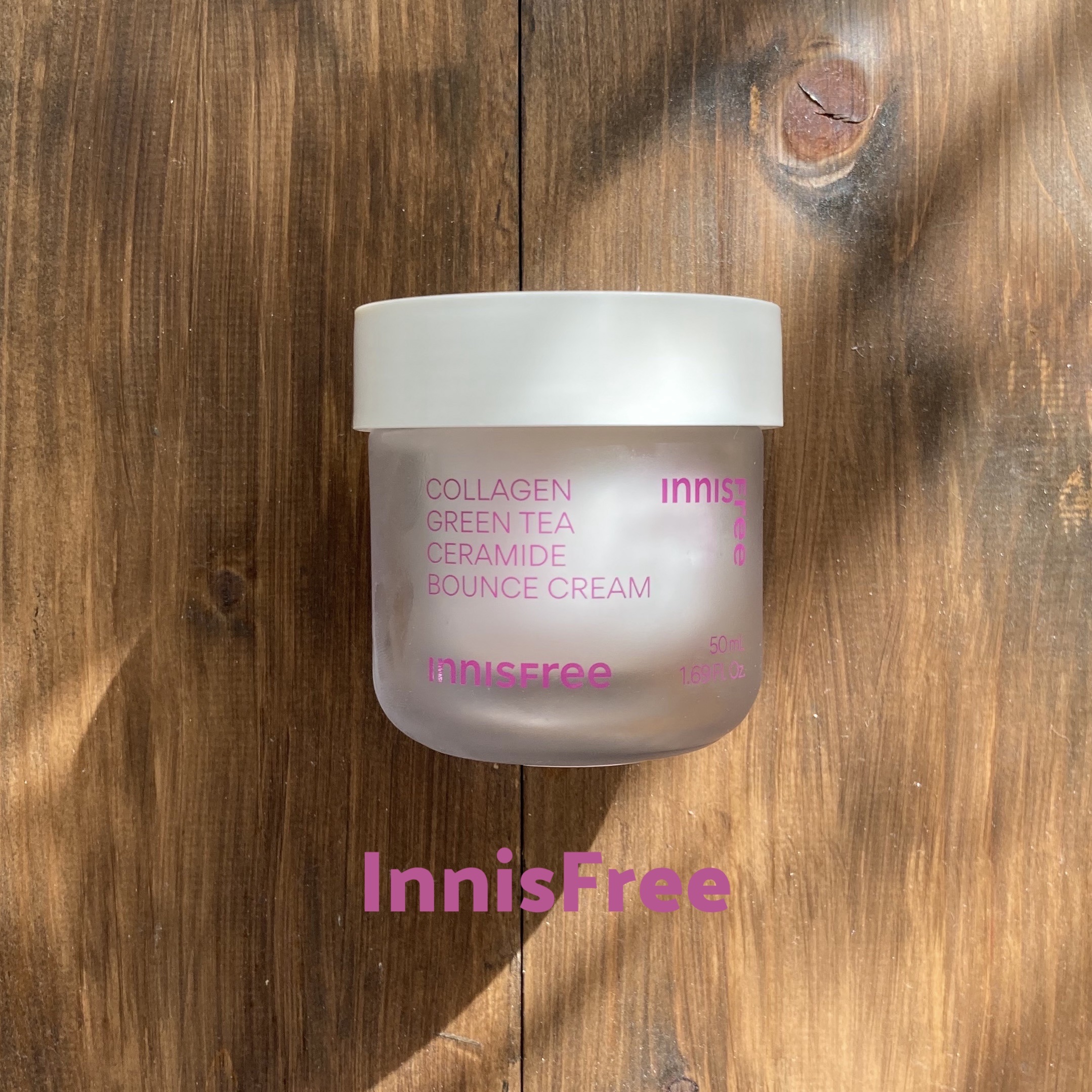 コラーゲン　グリーンティー　セラミド　バウンス　クリーム/innisfree/スキンケア・基礎化粧品を使ったクチコミ（1枚目）