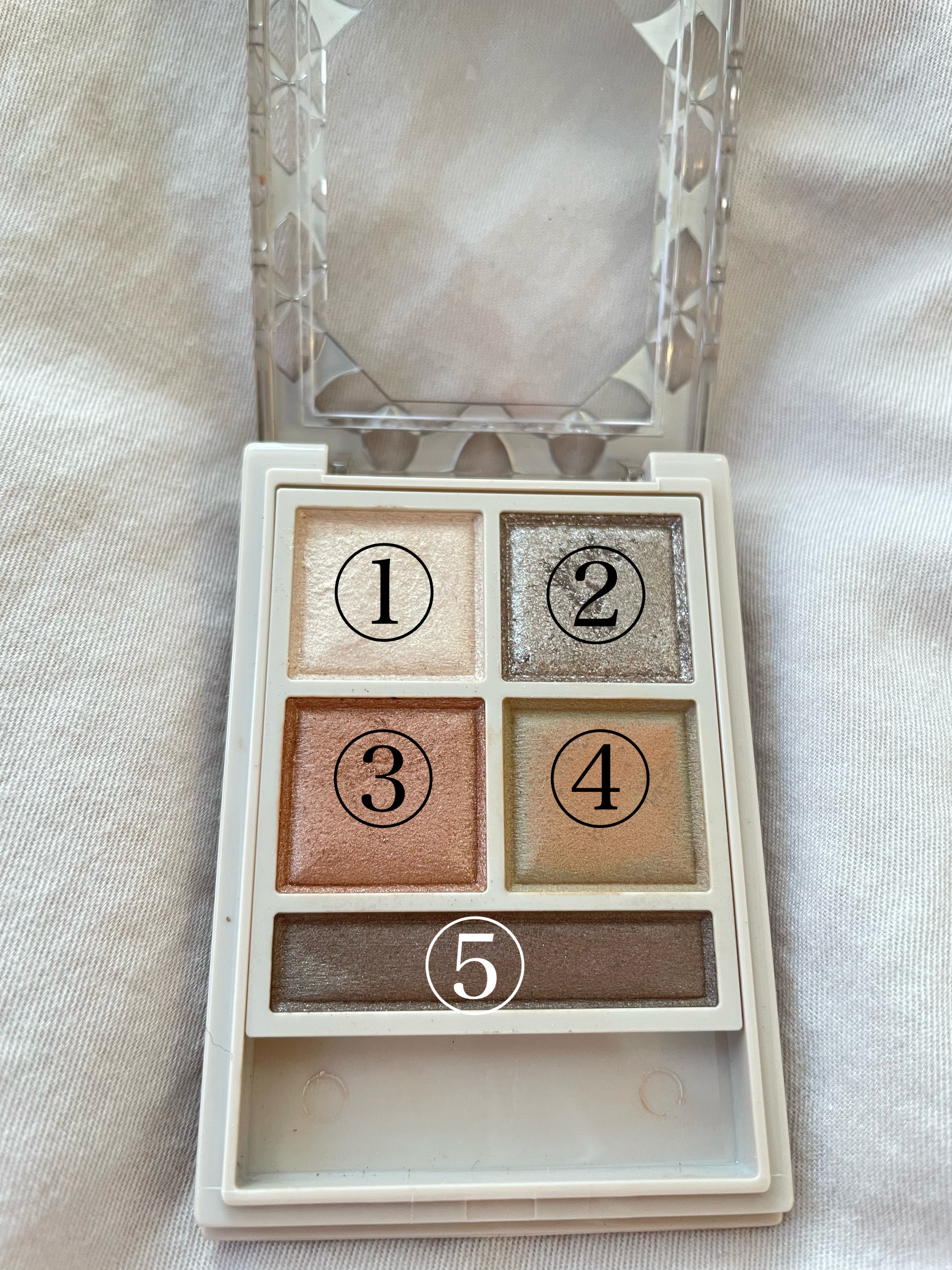 パノラマデザイン アイパレット/Visée/アイシャドウパレットを使ったクチコミ（3枚目）