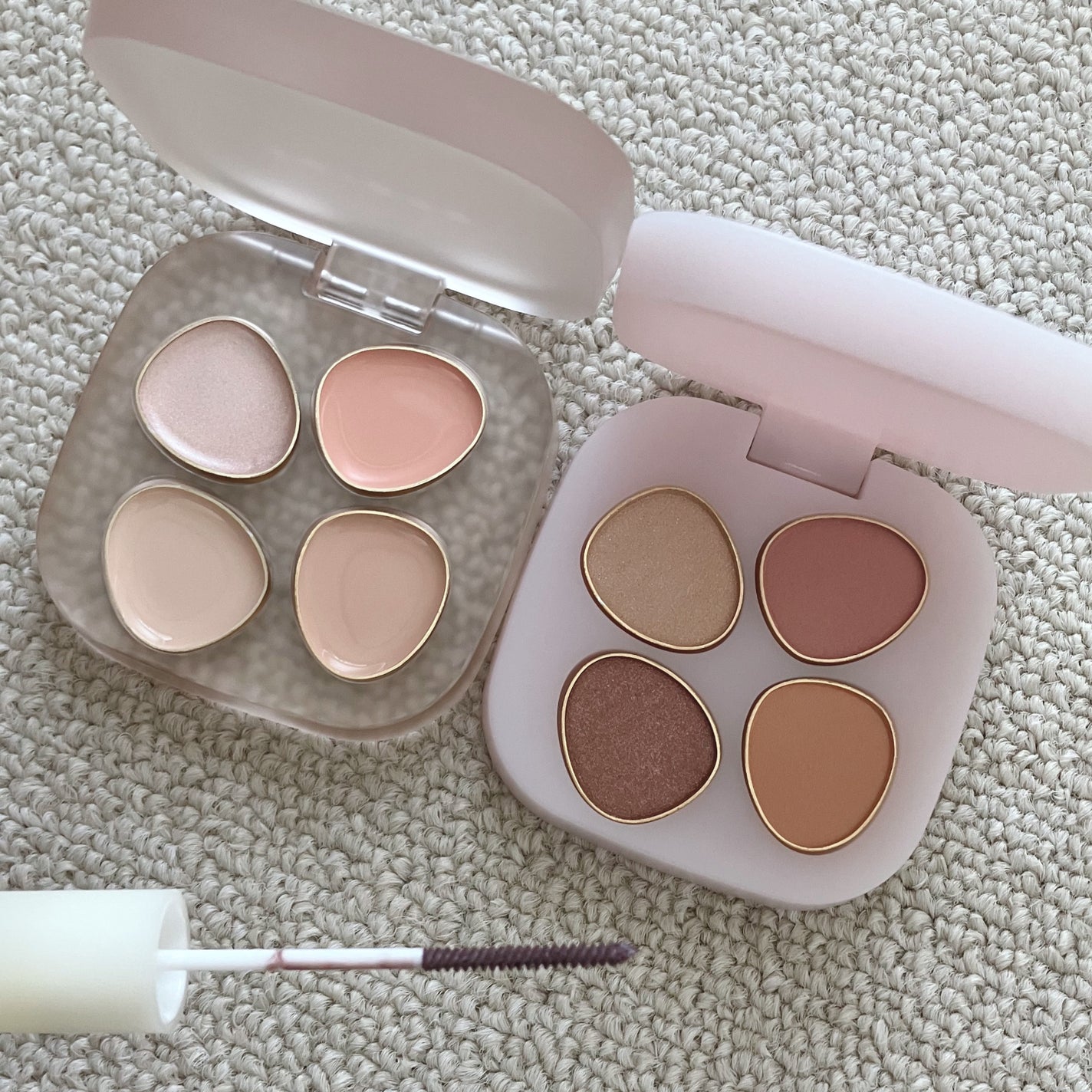 トーン ペタル フロート アイパレット/to/one/アイシャドウパレットを使ったクチコミ(2枚目)