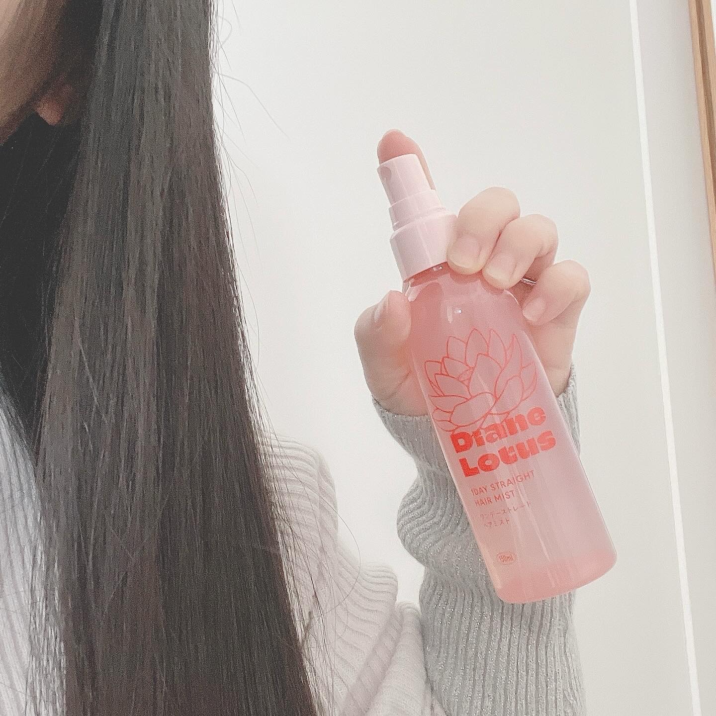 ロータス ワンデーストレート ヘアミスト ティー＆シトラスの香り/ダイアン/ヘアミストを使ったクチコミ（2枚目）