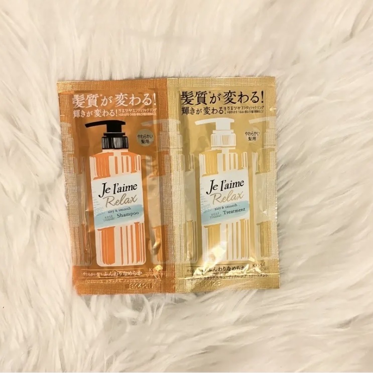 リラックス シャンプー／トリートメント（バウンス＆エアリー）/Je l'aime/シャンプー・コンディショナーを使ったクチコミ（1枚目）