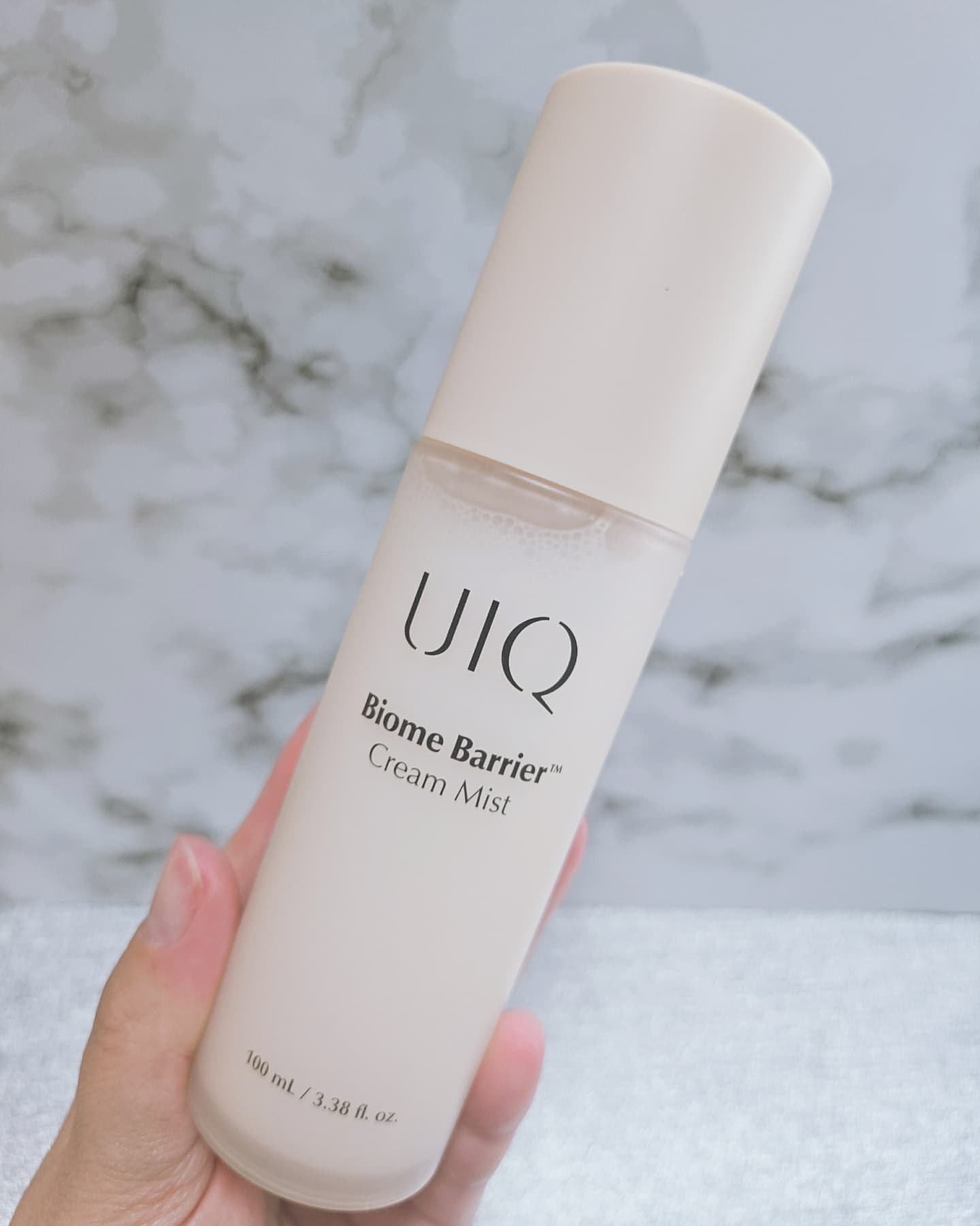 バイオームバリア クリームミスト/UIQ/ミスト状化粧水を使ったクチコミ（2枚目）