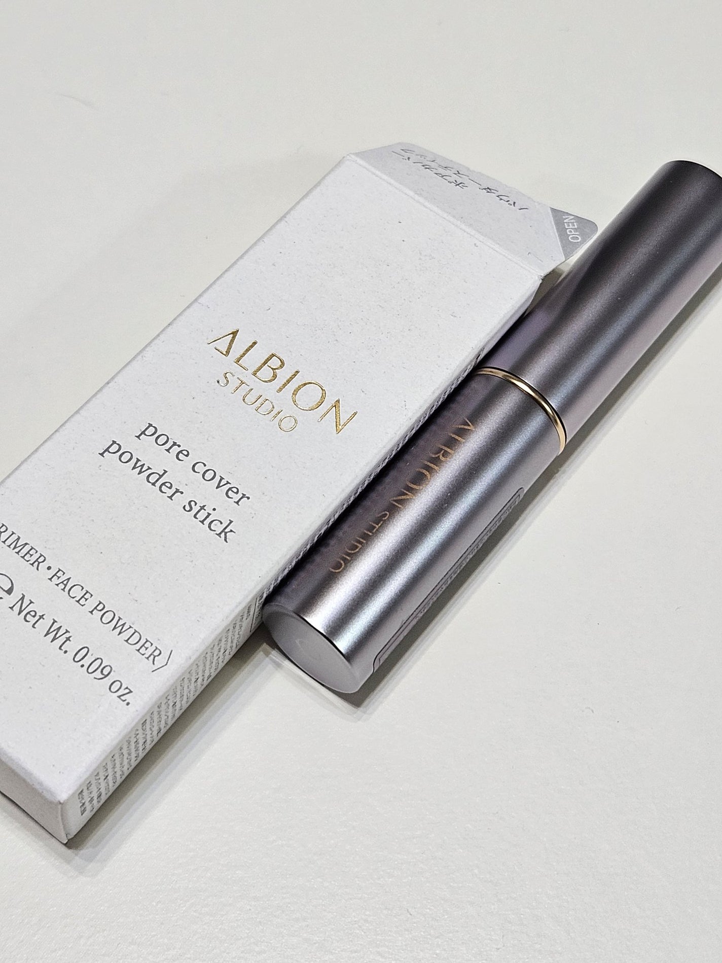 アルビオン スタジオ ポアカバー パウダースティック/ALBION/化粧下地を使ったクチコミ(2枚目)