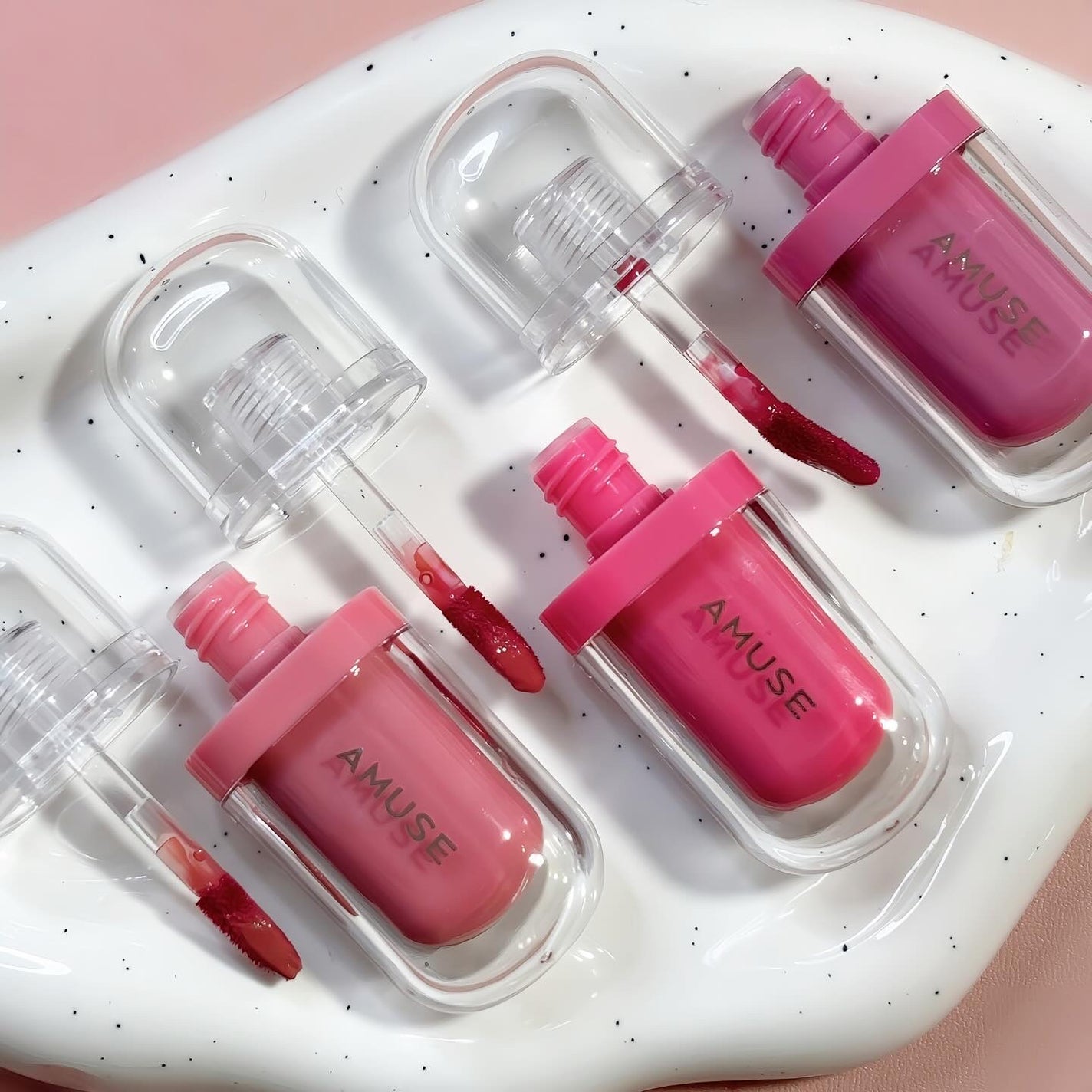 ジェルフィットティント/AMUSE/リップティントを使ったクチコミ(4枚目)