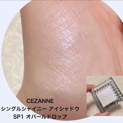 マルチカラーバリエーション トゥインクル/チャコット・コスメティクス/単色アイシャドウを使ったクチコミ(3枚目)