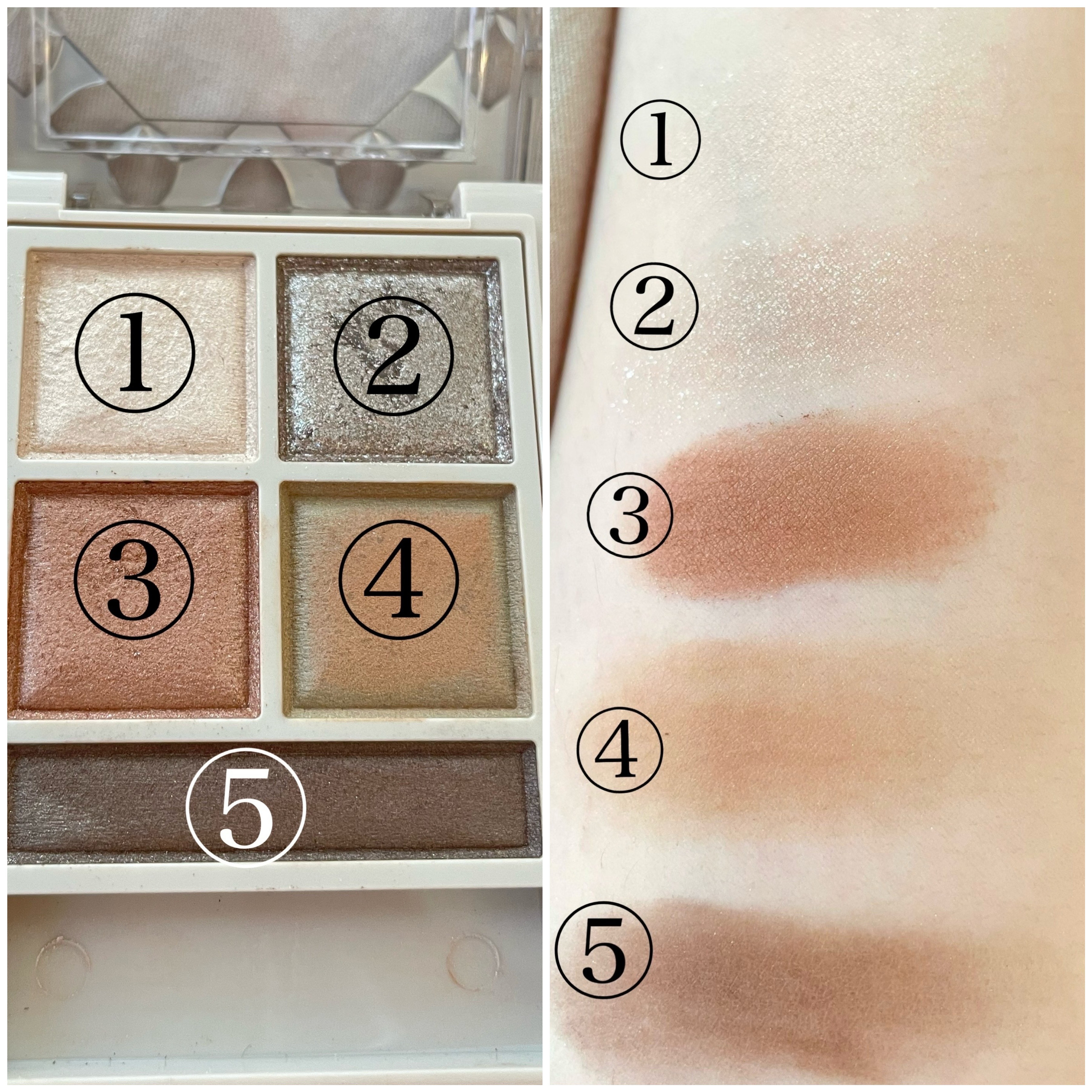 パノラマデザイン アイパレット/Visée/アイシャドウパレットを使ったクチコミ（2枚目）