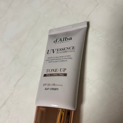 ウォータフルトーンアップサンクリーム/ダルバ/日焼け止めクリームを使ったクチコミ(1枚目)