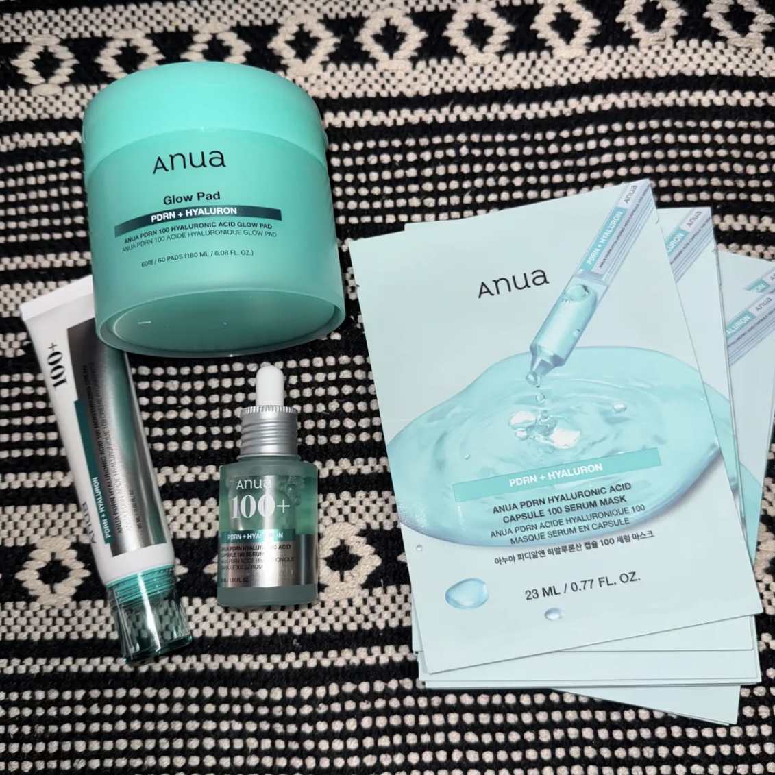 PDRN100ヒアルロン酸グロウパッド/Anua/トナーパッドを使ったクチコミ（1枚目）
