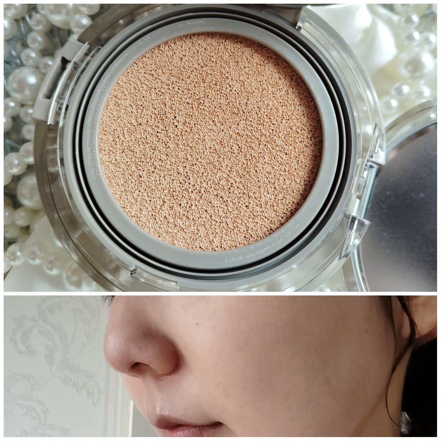 ブラーカバークッション/LUNA/クッションファンデーションを使ったクチコミ（3枚目）