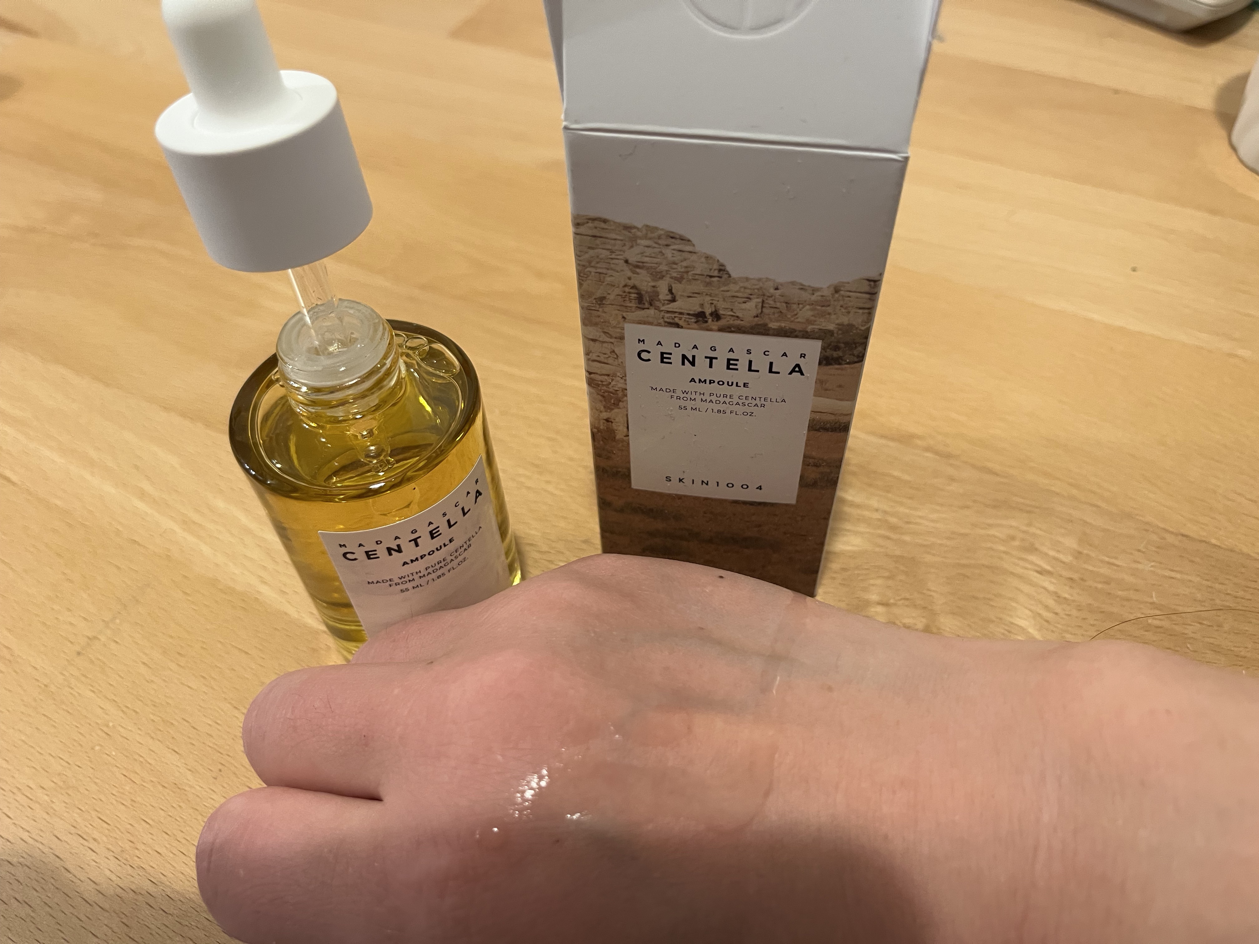 センテラ アンプル/SKIN1004/美容液を使ったクチコミ（3枚目）