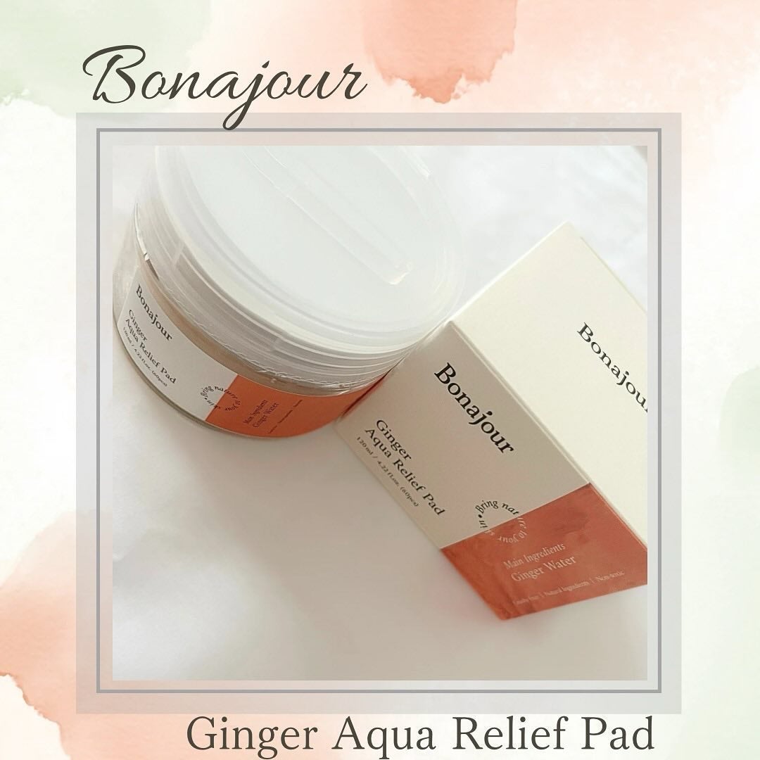 ジンジャーアクアリリーフパッド 60枚/Bonajour/トナーパッドを使ったクチコミ(1枚目)