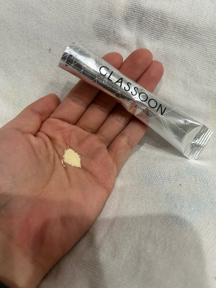 グラスーン リポブライト VCパウダー/GLASSOON/美容サプリメントを使ったクチコミ(2枚目)