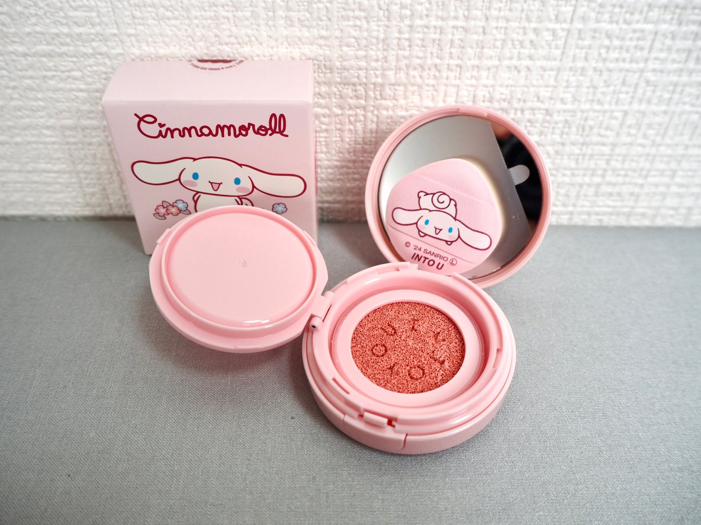 ファーリークッションブラッシュ/INTO U/パウダーチークを使ったクチコミ(3枚目)