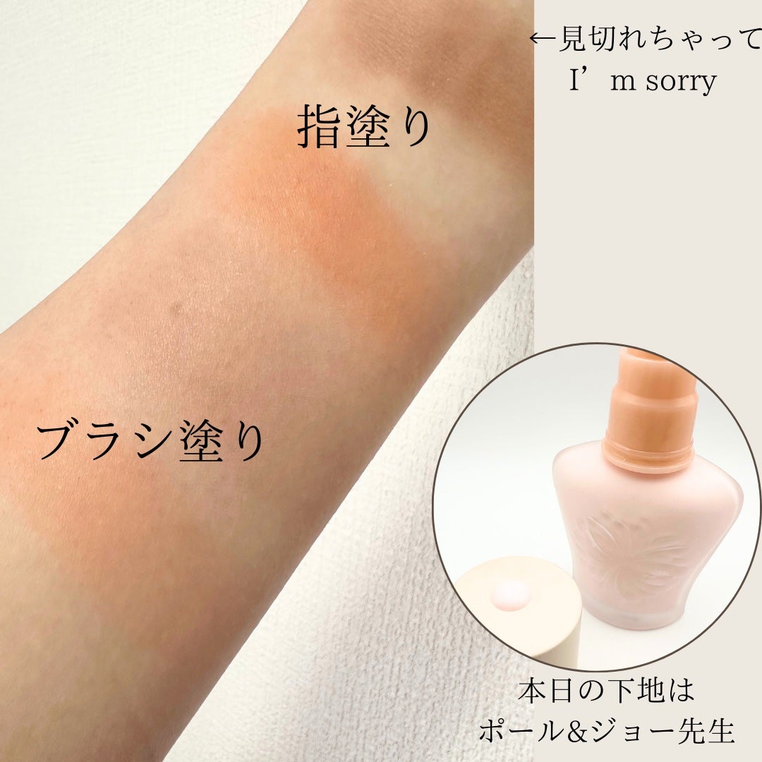 ナチュラル チークN/CEZANNE/パウダーチークを使ったクチコミ(6枚目)