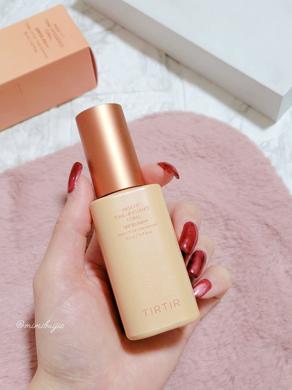 マスクフィットトーンアップエッセンス/TIRTIR(ティルティル)/化粧下地を使ったクチコミ（2枚目）