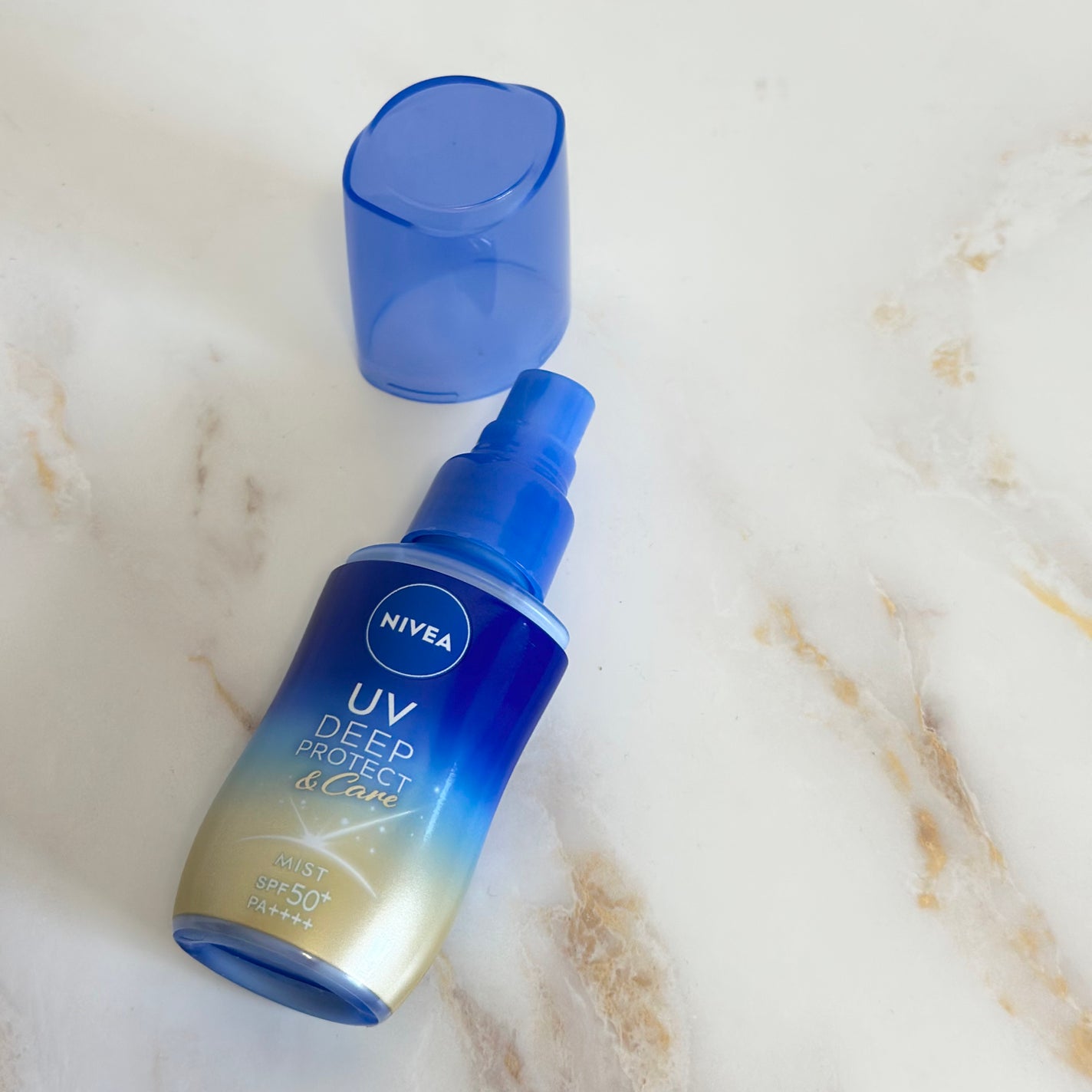 ニベアUV ディーププロテクト&ケア ミルクミスト/ニベア/日焼け止めミスト・スプレーを使ったクチコミ(1枚目)