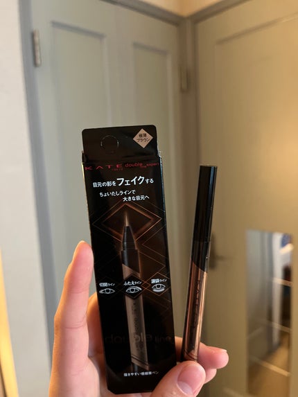 ダブルラインエキスパート/KATE/リキッドアイライナーを使ったクチコミ(3枚目)