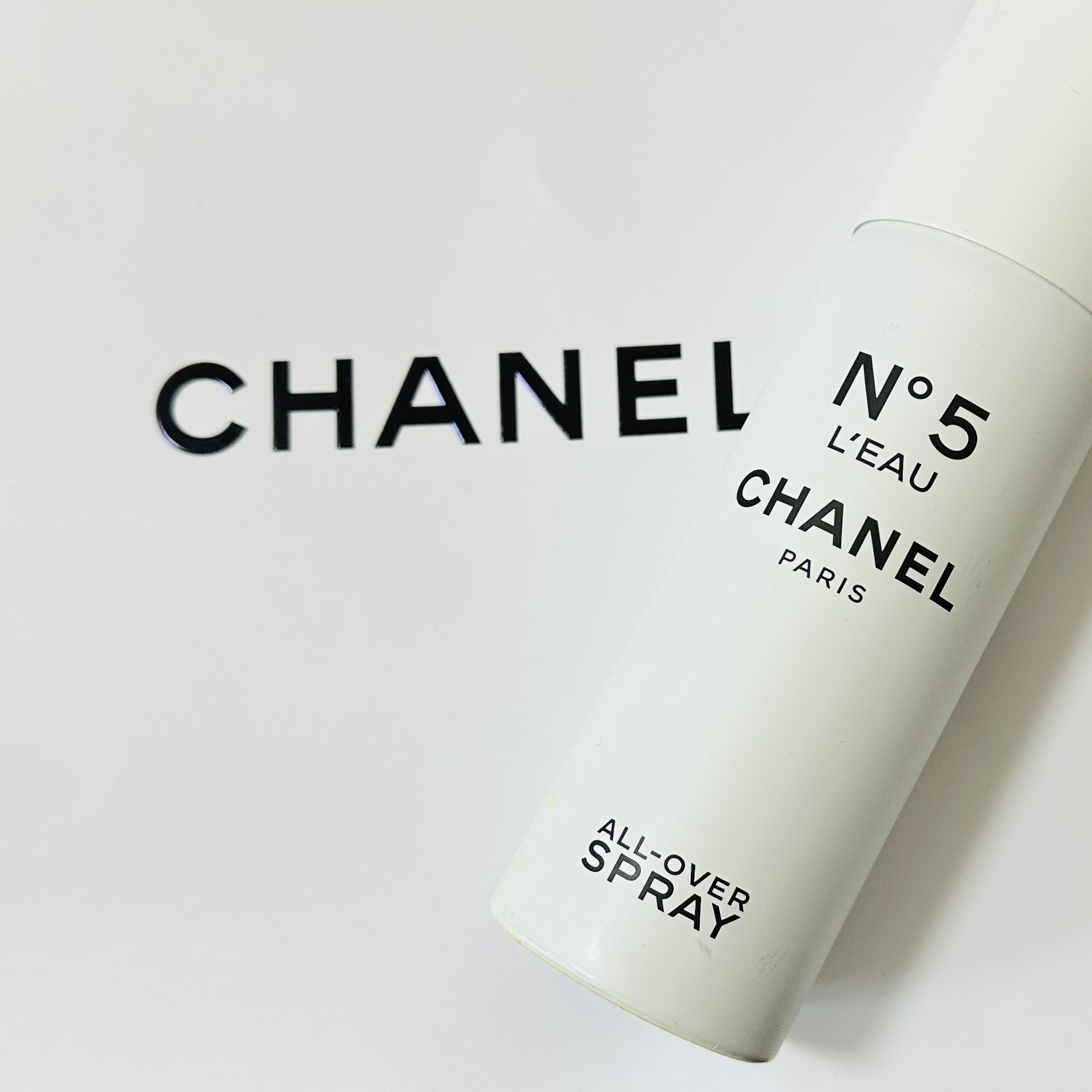 CHANEL N5 L'EAU オールオーバースプレー 150m 試してみたシャネル N°5 ローオールオーバー スプレイ CHANELの