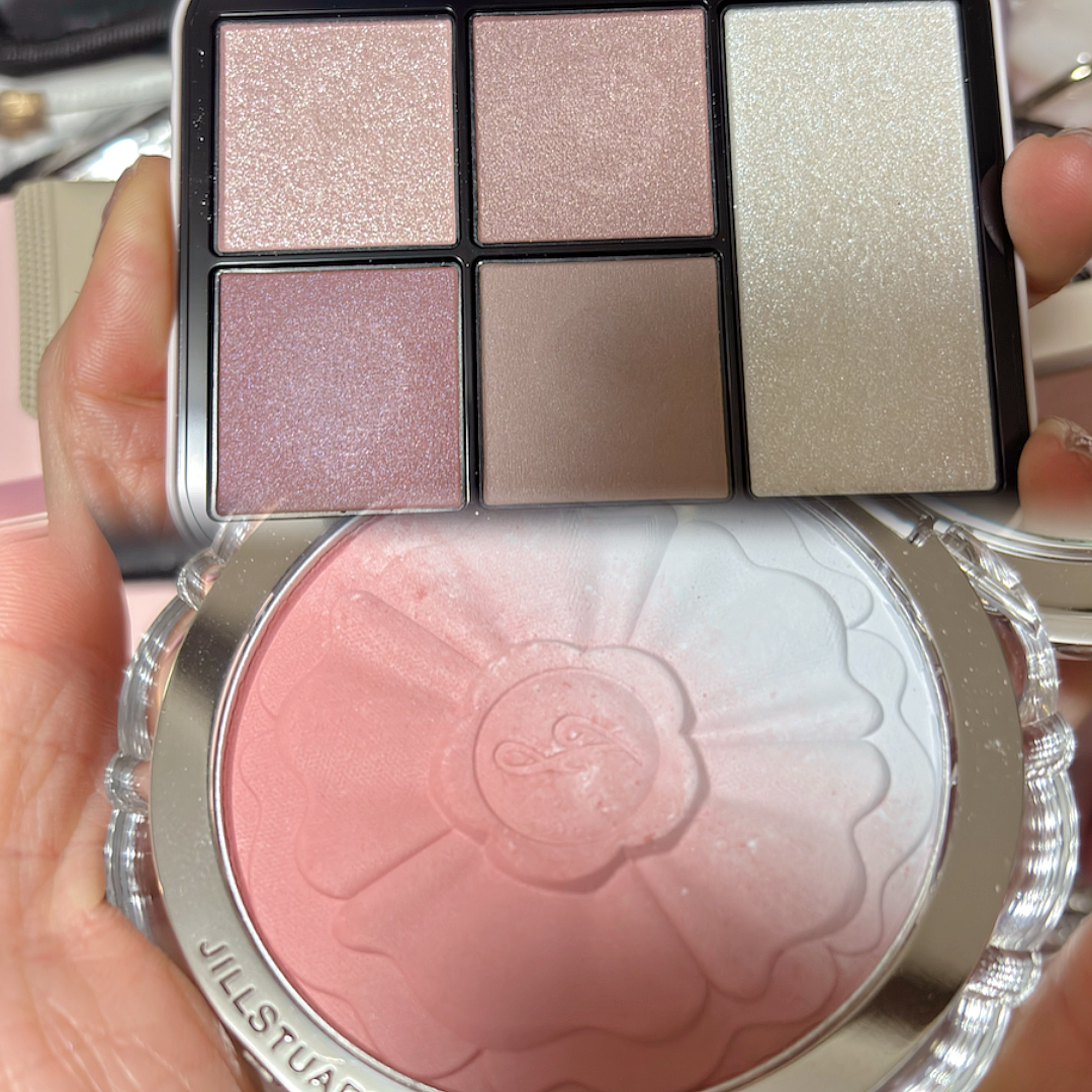 フェイススタイリスト n EX01 Lily Tutu/SNIDEL BEAUTY/アイシャドウパレットを使ったクチコミ（2枚目）