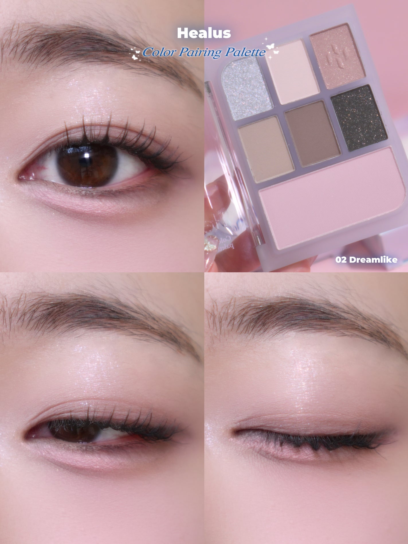アイシャドウパレット/Healus/アイシャドウパレットを使ったクチコミ(4枚目)
